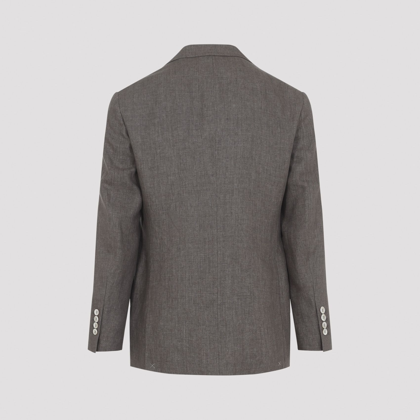 Brunello Cucinelli Brunello Cucinelli Linen Jacket Size US M / EU 48-50 / 2 - 2 Thumbnail