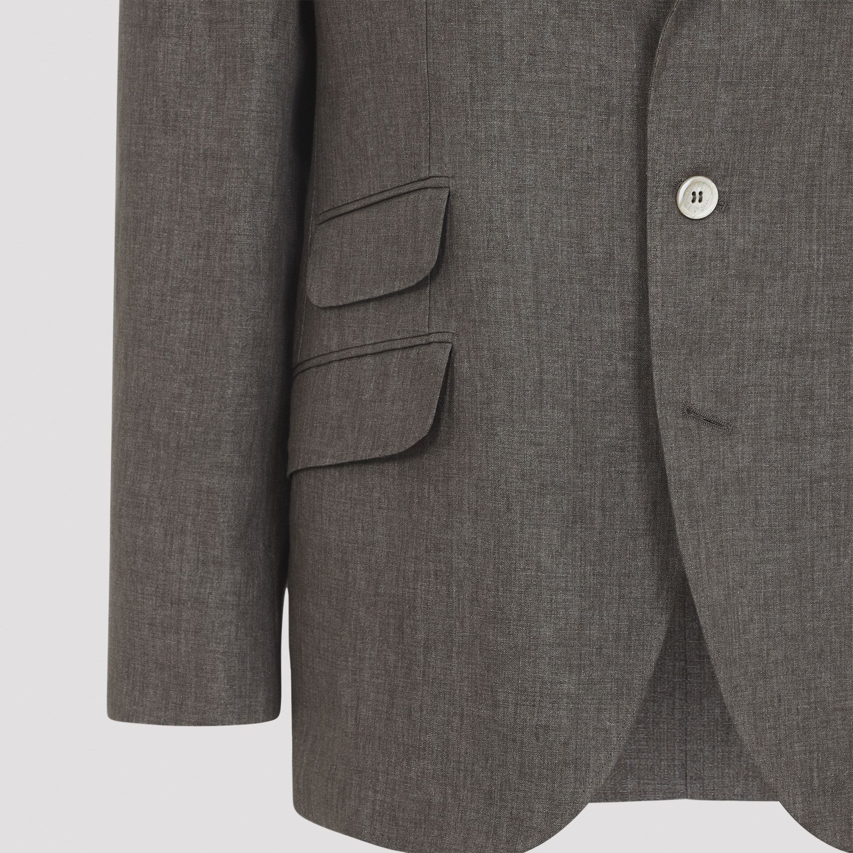 Brunello Cucinelli Brunello Cucinelli Linen Jacket Size US XL / EU 56 / 4 - 3 Thumbnail