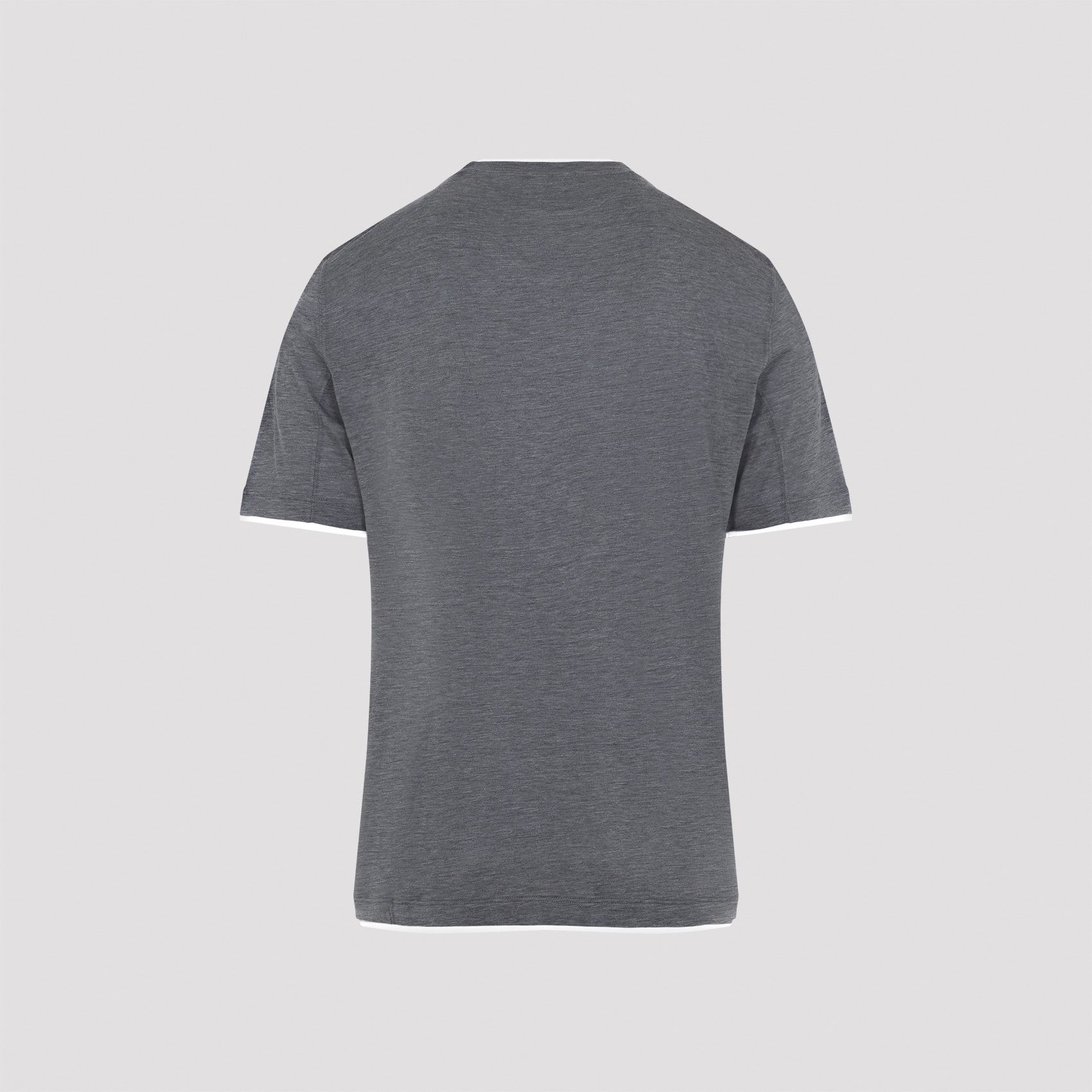 Brunello Cucinelli Brunello Cucinelli Silk T-shirt Size US L / EU 52-54 / 3 - 2 Thumbnail