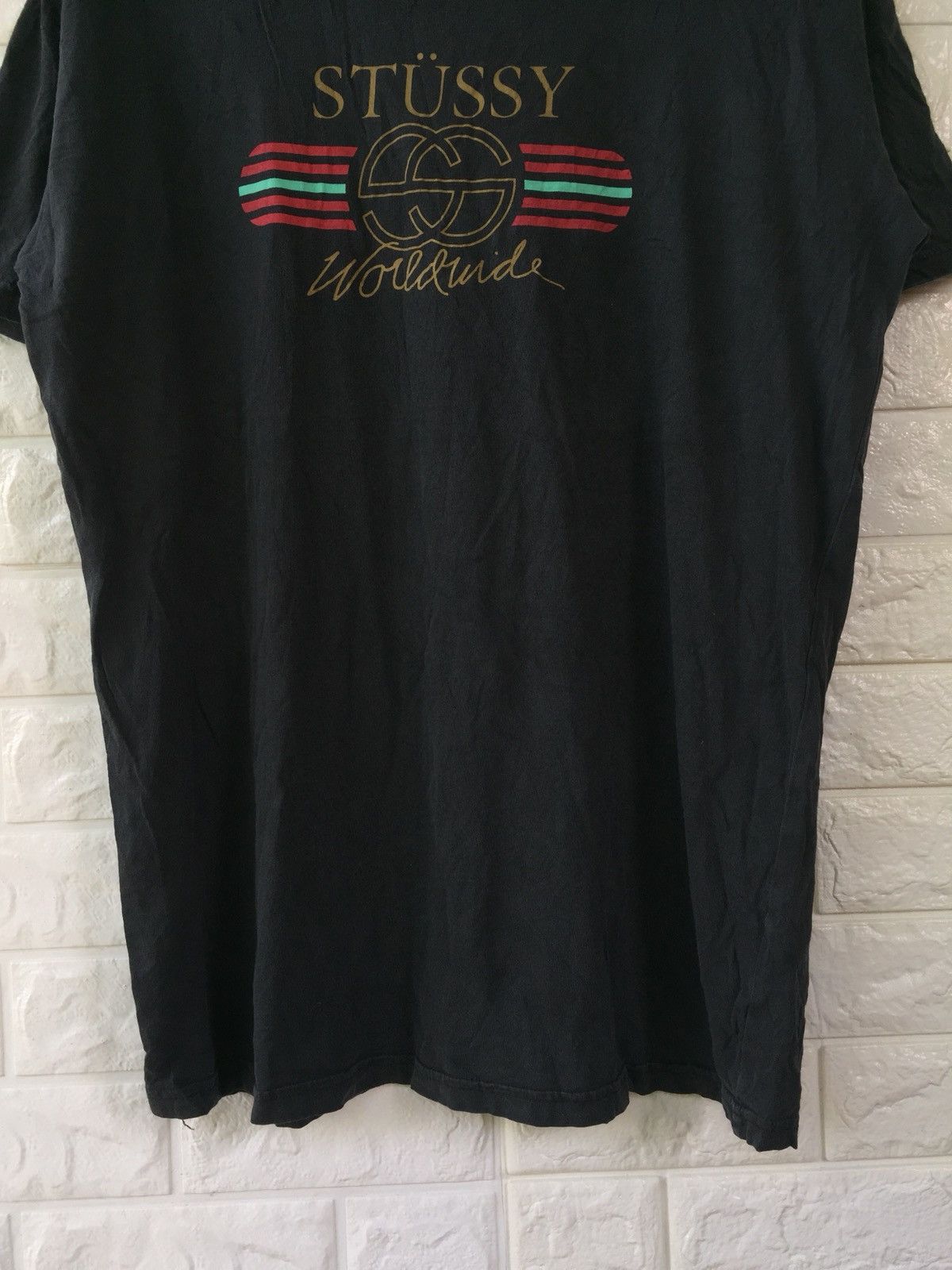 Stussy Stussy Gucci Worldwide Big Logo Spell Out Size US M / EU 48-50 / 2 - 3 Thumbnail