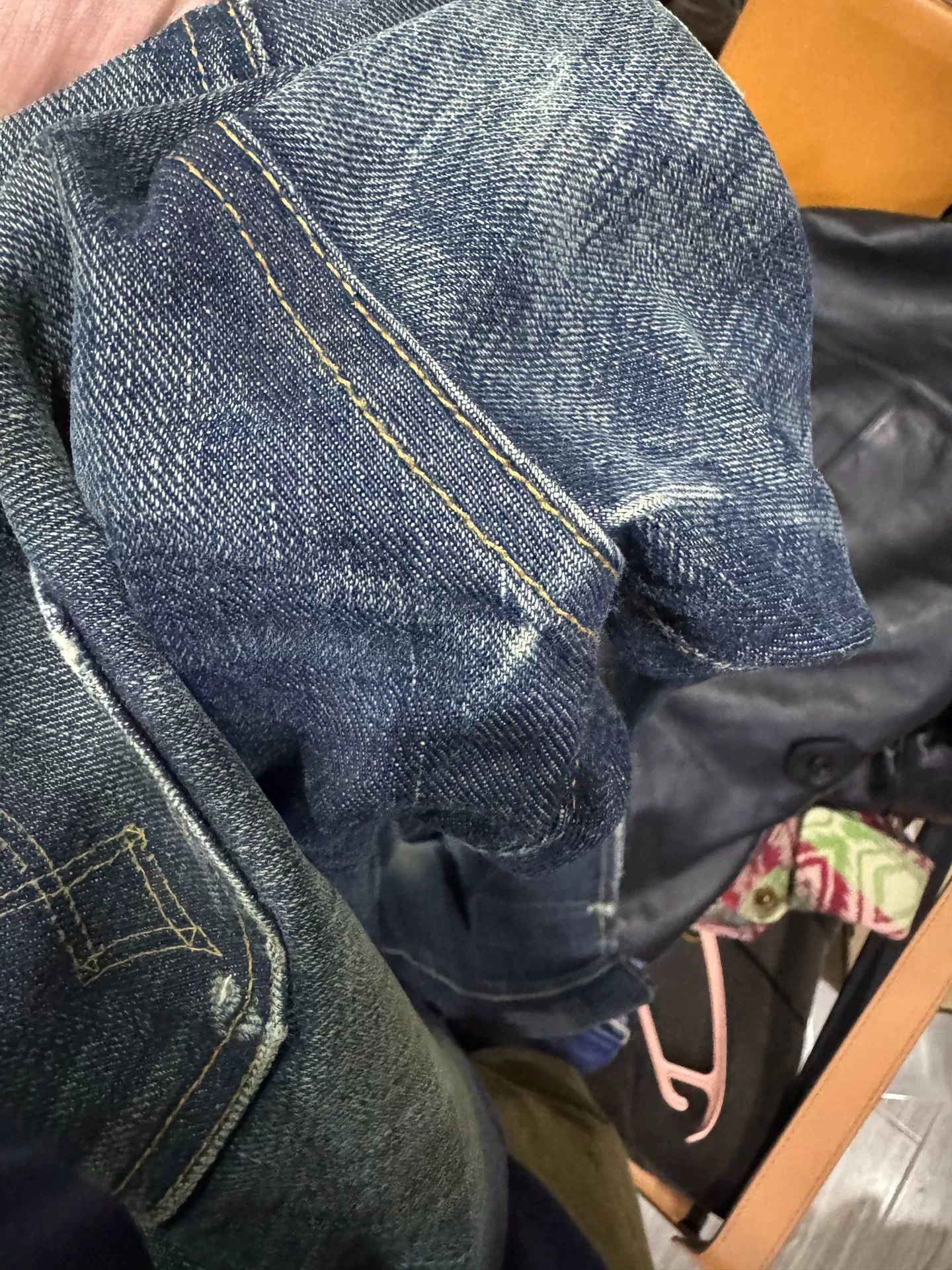 RRL Ralph Lauren RRL Classic Blue Denim Pants Size US 29 - 5 Thumbnail
