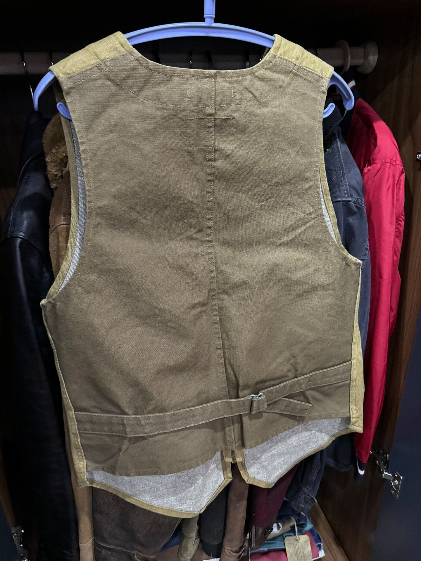 RRL Ralph Lauren nigel cabourn canvas vest with pockets Size US M / EU 48-50 / 2 - 4 Thumbnail