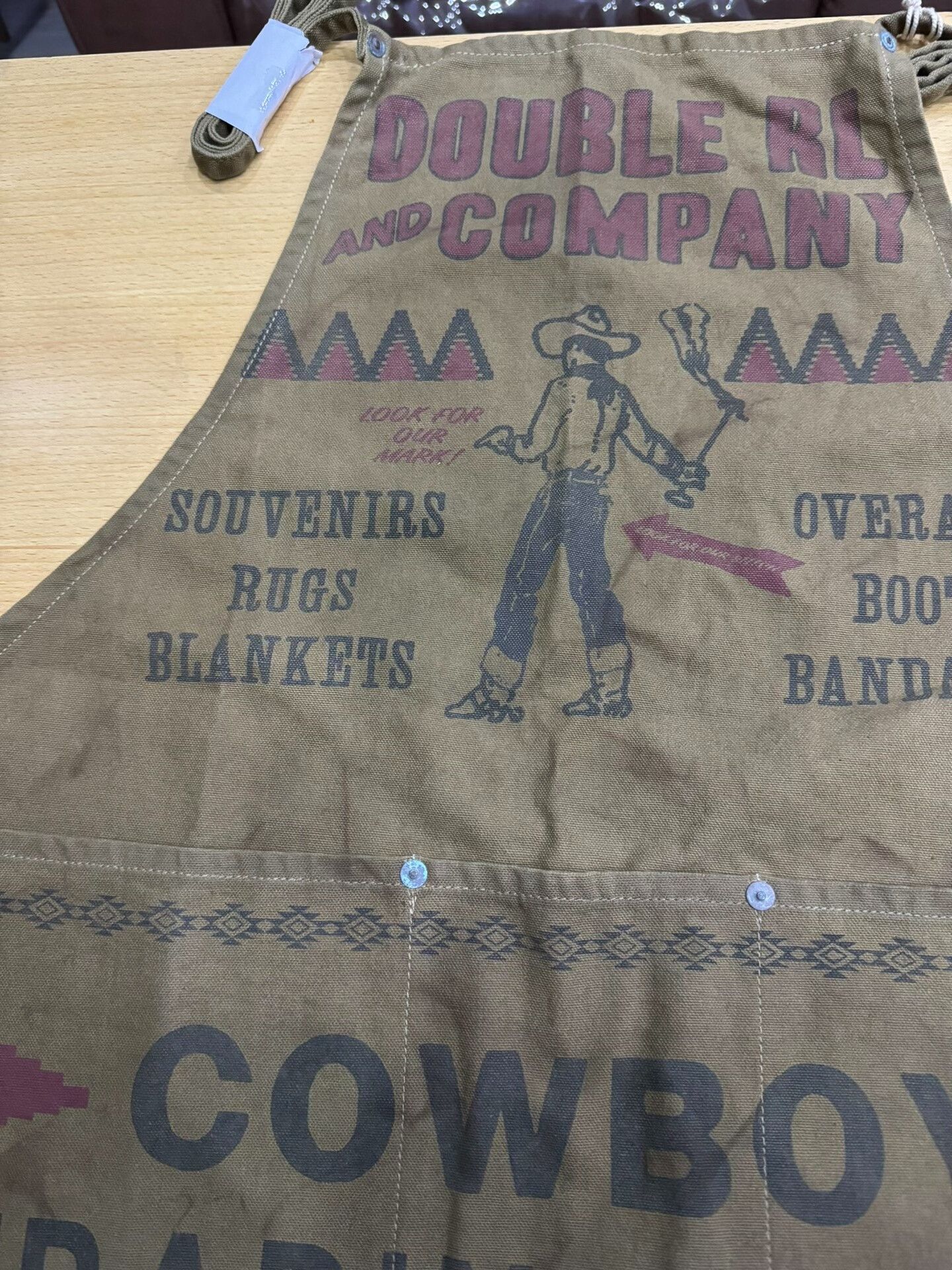 RRL Ralph Lauren cowboy trading post apron by rrl Size ONE SIZE - 3 Thumbnail