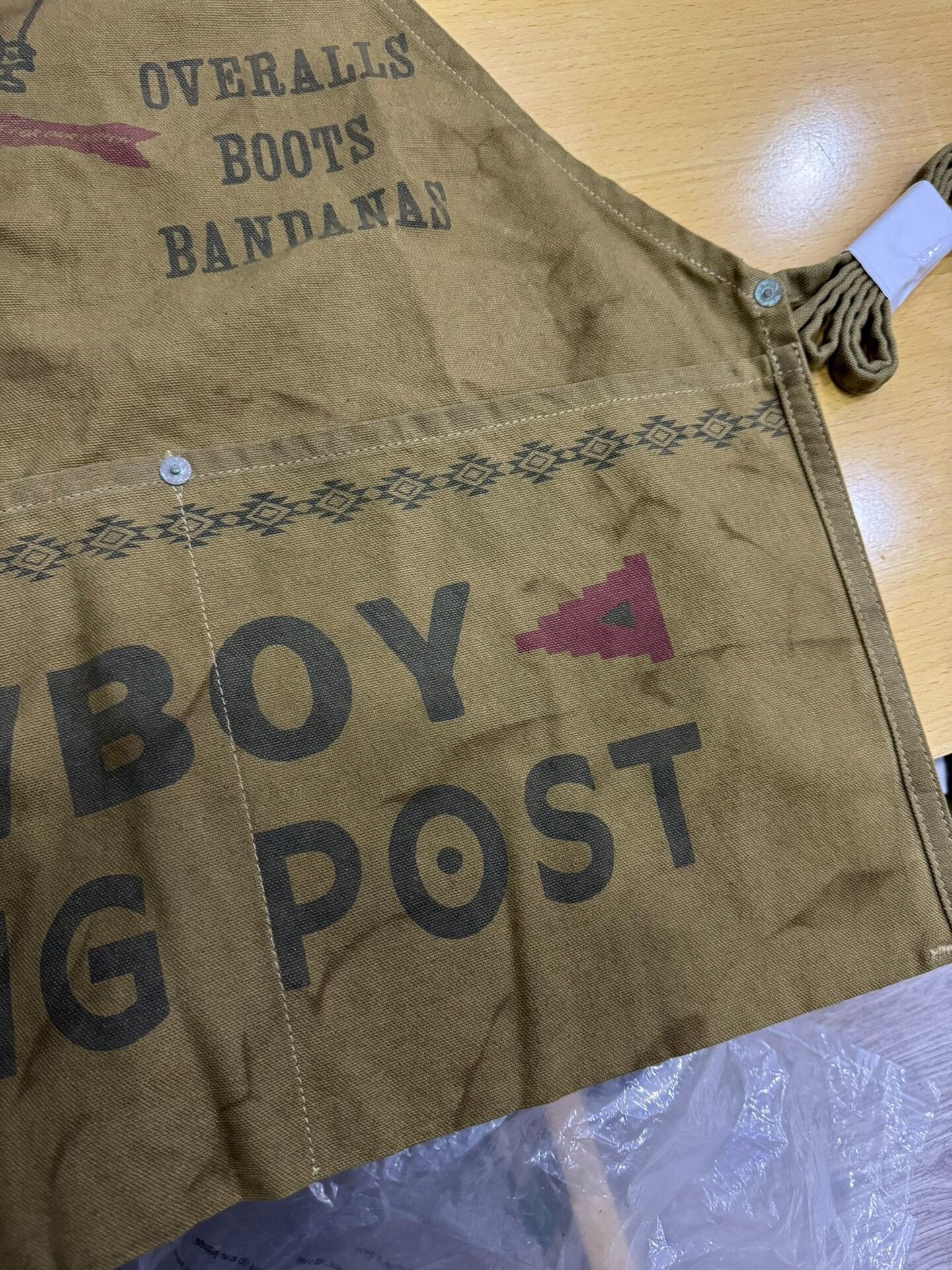 RRL Ralph Lauren cowboy trading post apron by rrl Size ONE SIZE - 4 Thumbnail