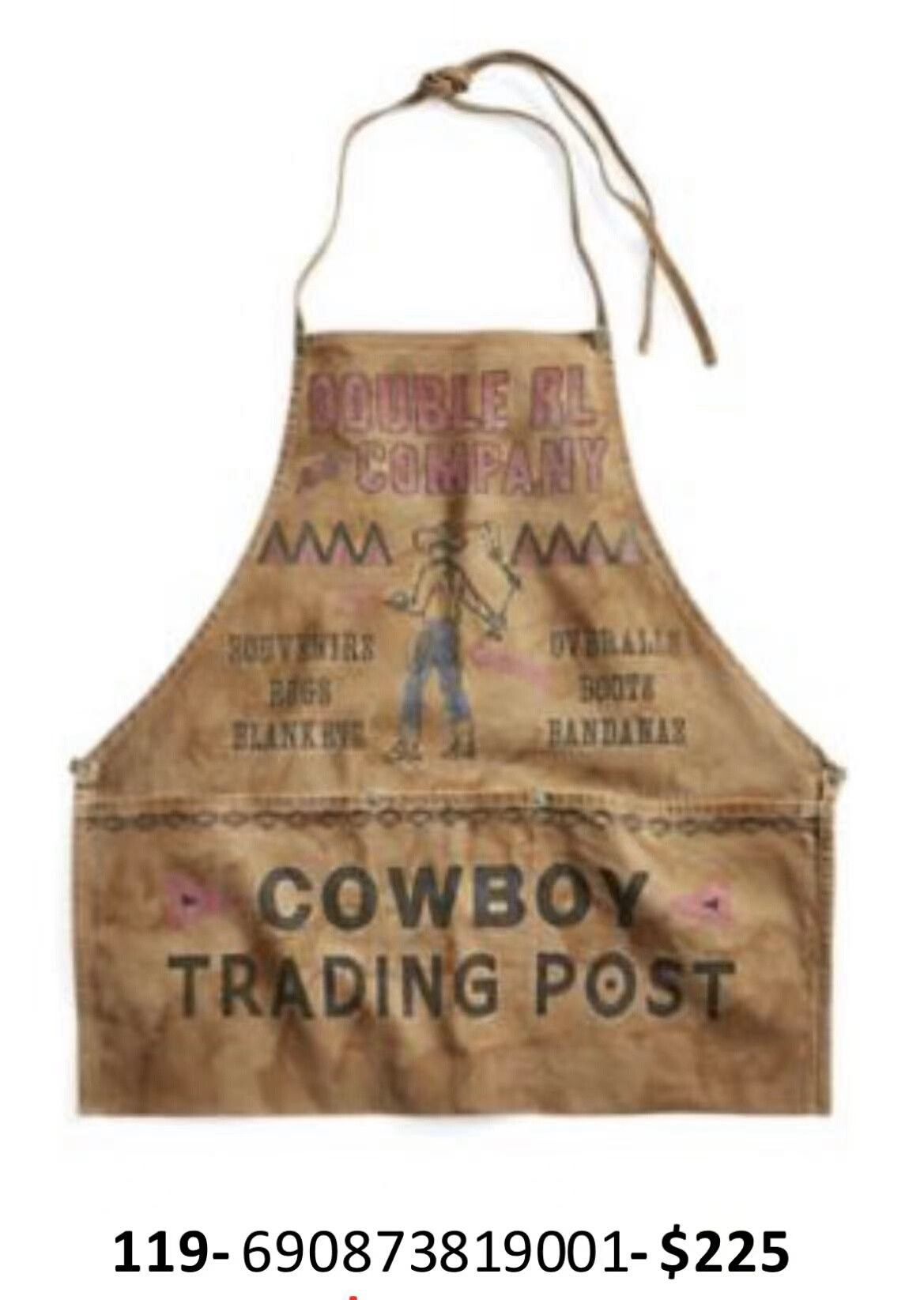 RRL Ralph Lauren cowboy trading post apron by rrl Size ONE SIZE - 2 Thumbnail