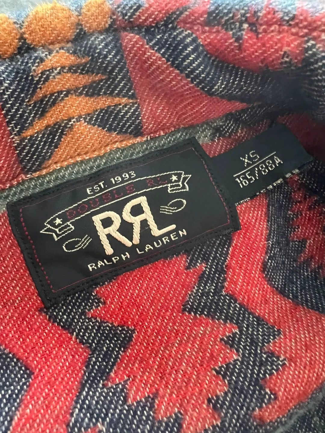 RRL Ralph Lauren RRL Southwest Pattern Flannel Shirt Size US XS / EU 42 / 0 - 2 Thumbnail