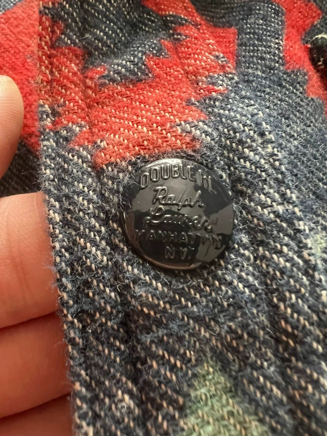 RRL Ralph Lauren RRL Southwest Pattern Flannel Shirt Size US XS / EU 42 / 0 - 4 Thumbnail