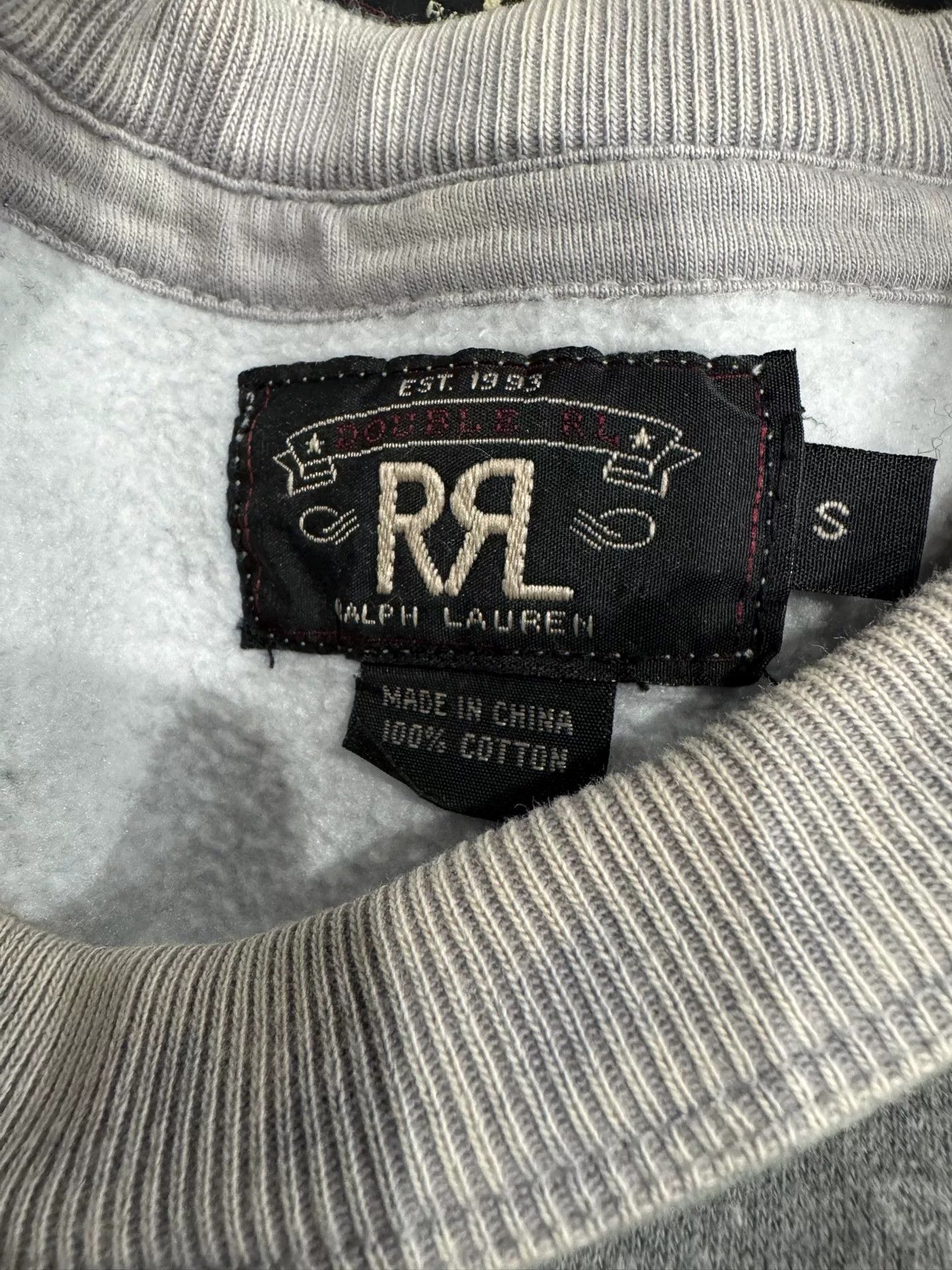 RRL Ralph Lauren Ralph Lauren Double RL Cotton Sweatshirt Size US S / EU 44-46 / 1 - 3 Thumbnail