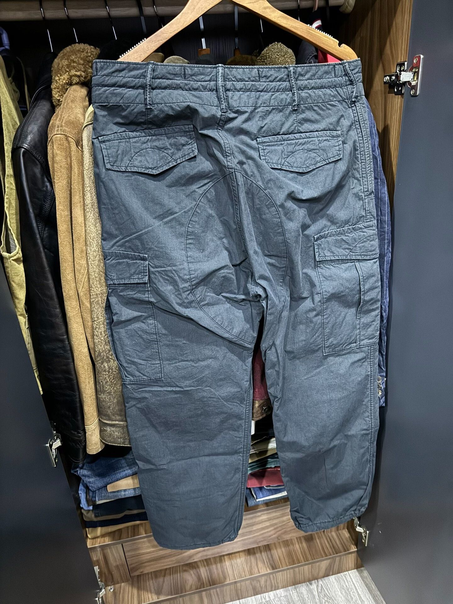 RRL Ralph Lauren RRL Lightweight Black Cargo Pants Size US 32 / EU 48 - 6 Thumbnail
