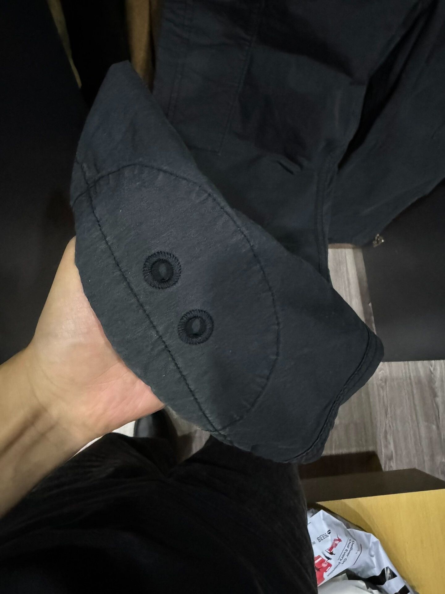 RRL Ralph Lauren RRL Lightweight Black Cargo Pants Size US 32 / EU 48 - 4 Thumbnail