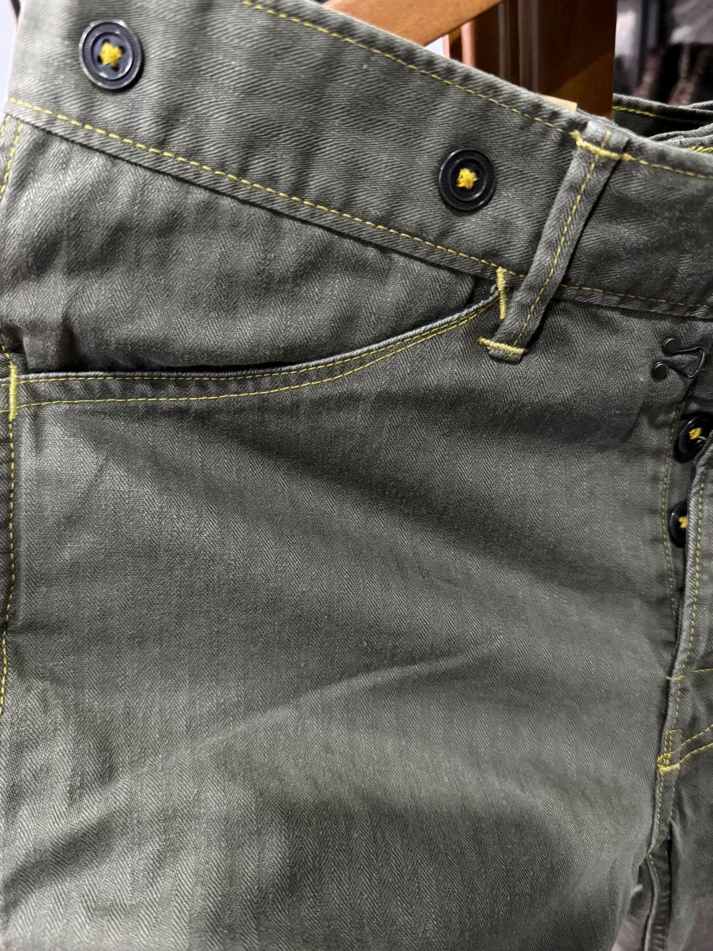 RRL Ralph Lauren RRL Herringbone Long Pants in New Condition Size US 30 / EU 46 - 2 Thumbnail