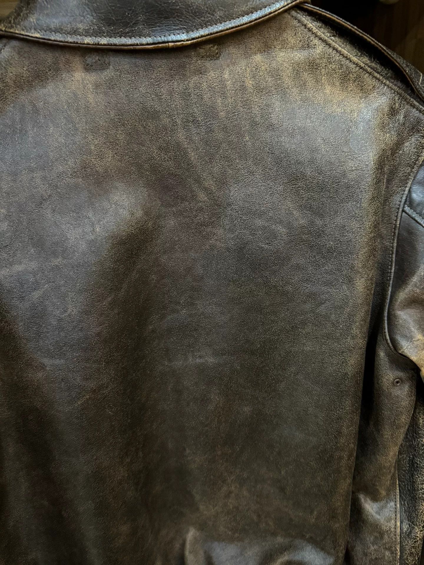 RRL Ralph Lauren real mccoy rrl vintage leather jacket Size US M / EU 48-50 / 2 - 8 Thumbnail