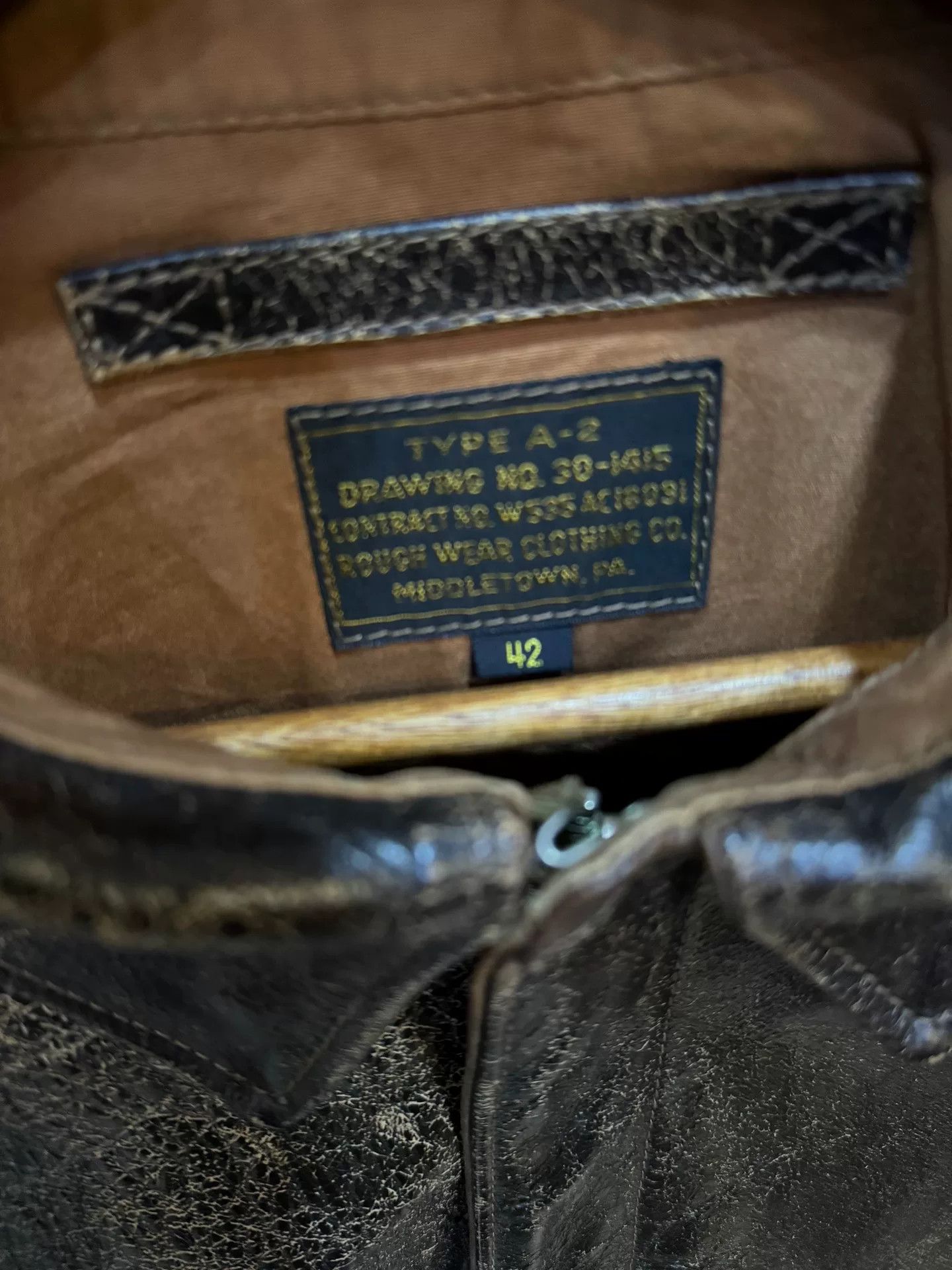 RRL Ralph Lauren real mccoy rrl vintage leather jacket Size US M / EU 48-50 / 2 - 2 Thumbnail