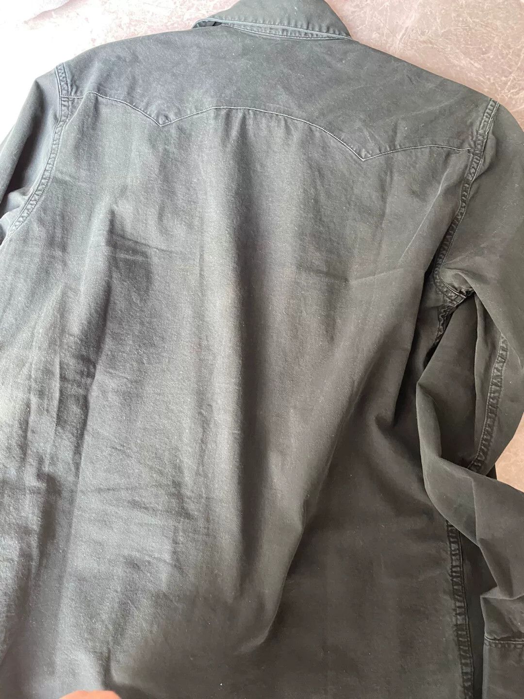 RRL Ralph Lauren rrl western shirt in dark green shade Size US XS / EU 42 / 0 - 6 Thumbnail