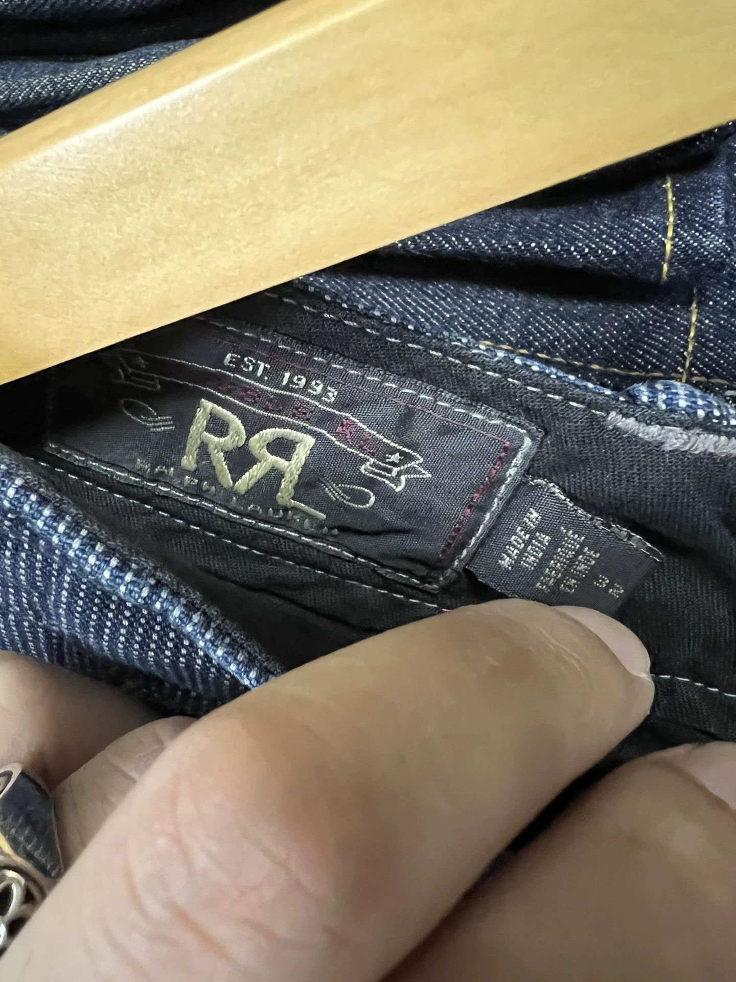 RRL Ralph Lauren RRL Blue Dyed Military Pants Wabash Size US 32 / EU 48 - 4 Thumbnail