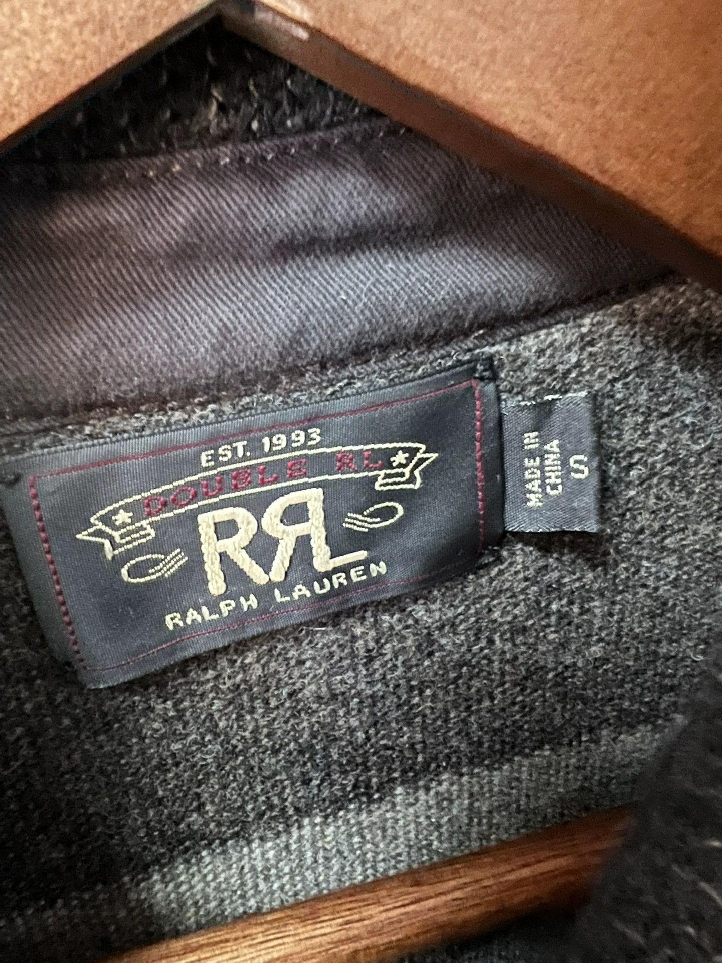 RRL Ralph Lauren RRL Knit Shirt Jacket Thick Version Size US S / EU 44-46 / 1 - 2 Thumbnail