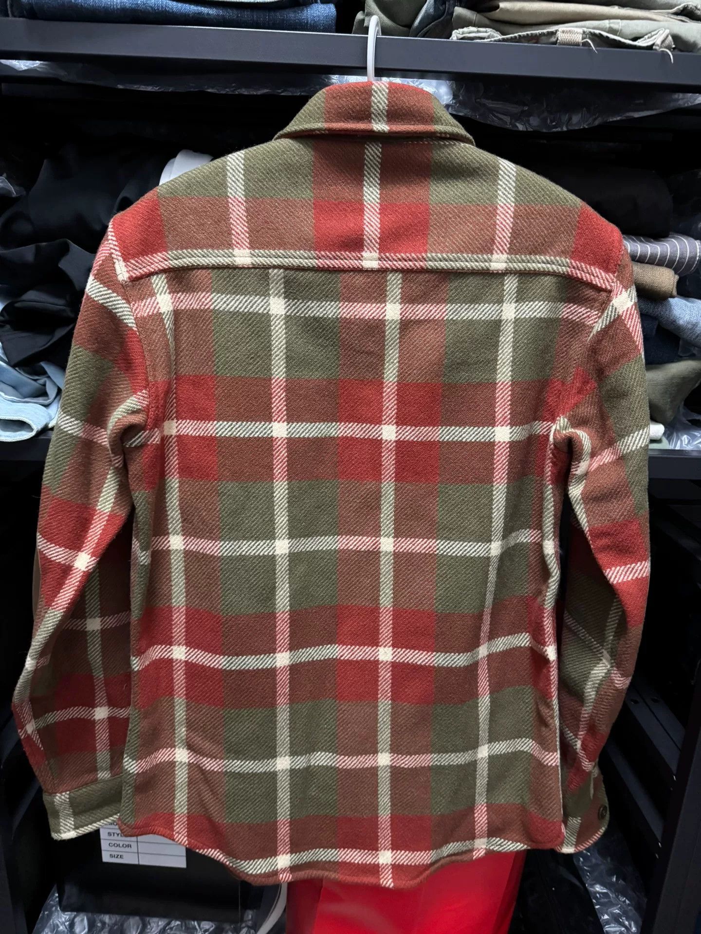 RRL Ralph Lauren wool plaid shirt for fall and winter Size US XS / EU 42 / 0 - 5 Thumbnail