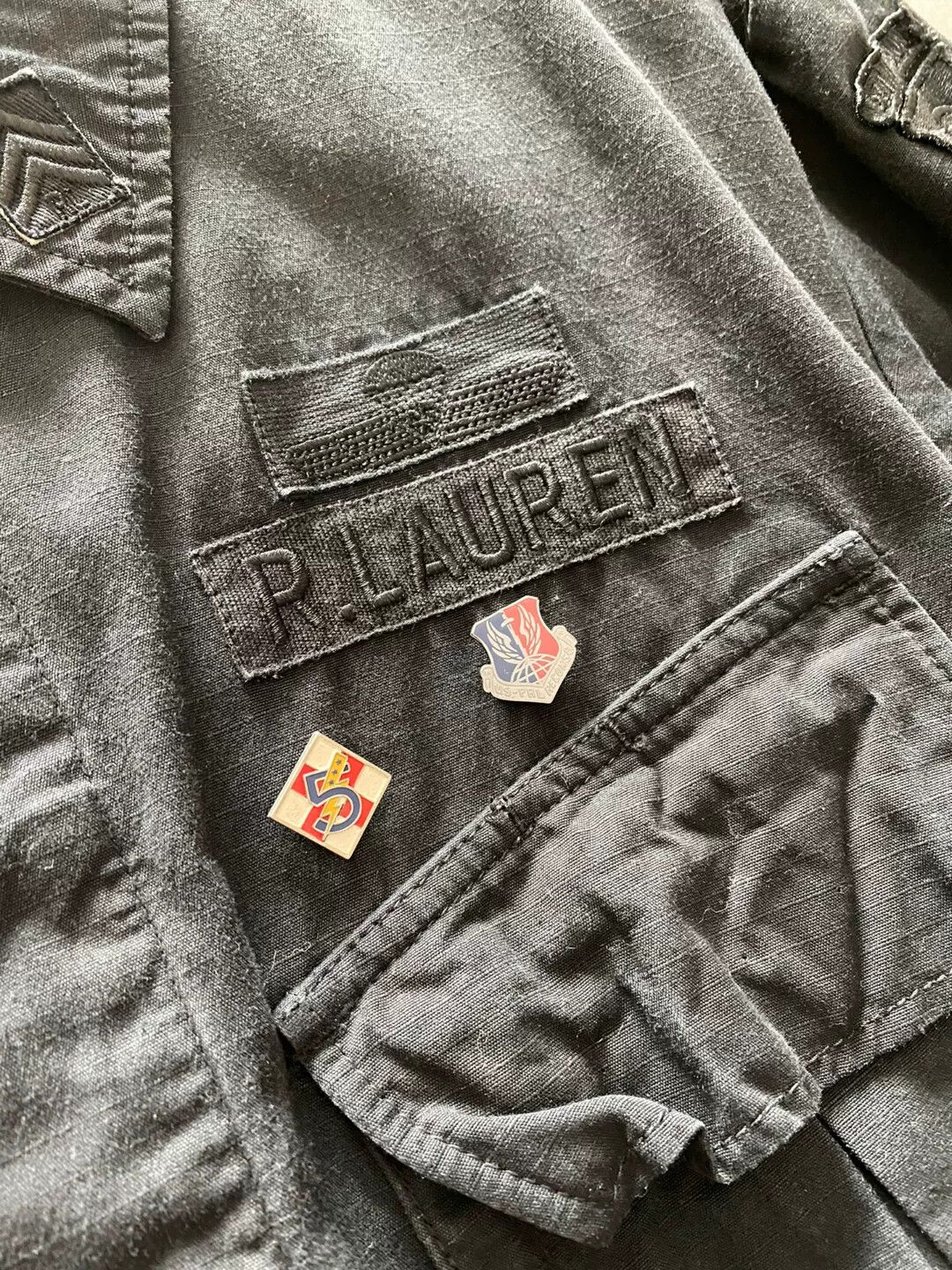 RLX Ralph Lauren black military style M65 jacket Size US S / EU 44-46 / 1 - 3 Thumbnail