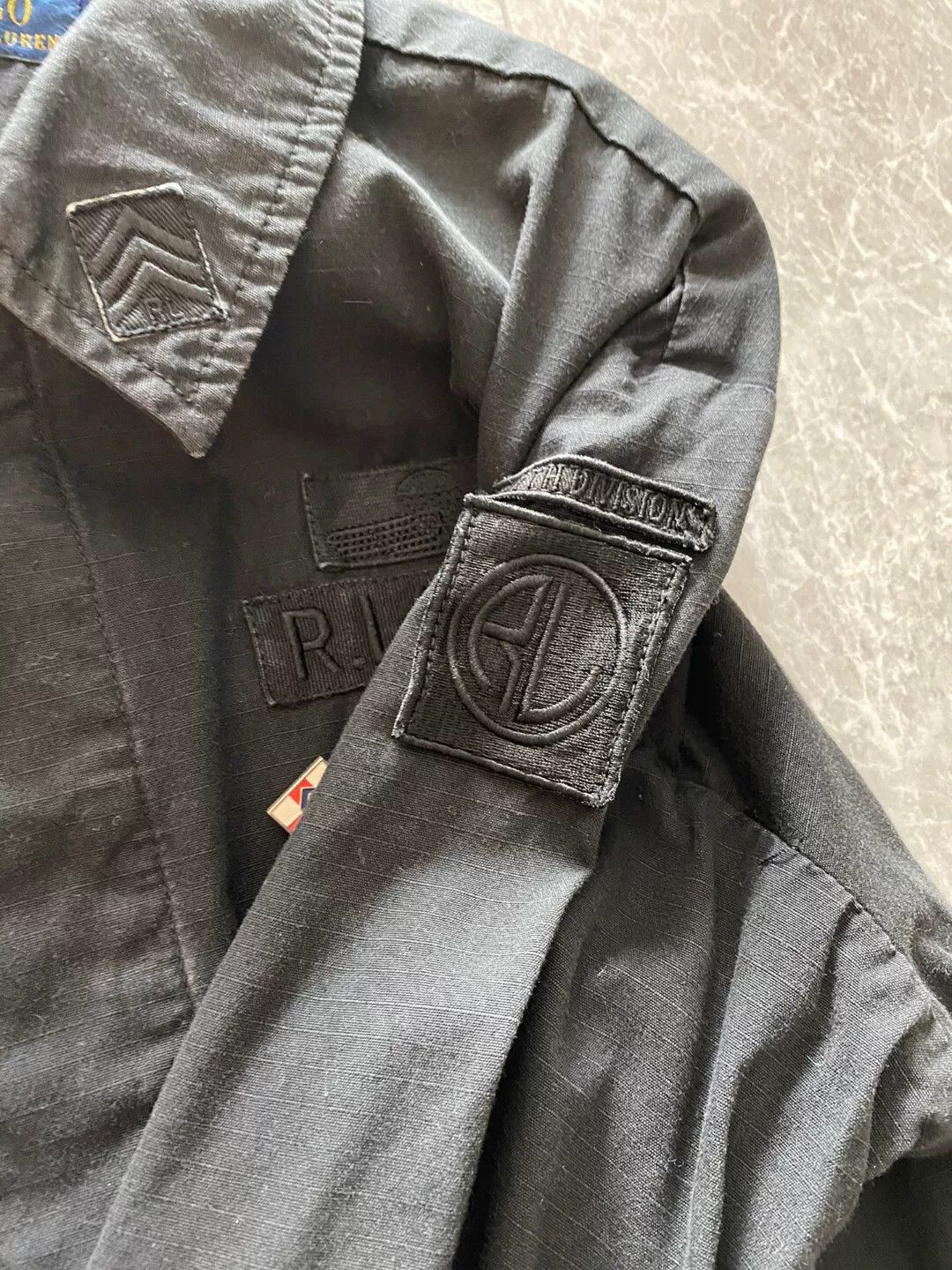 RLX Ralph Lauren black military style M65 jacket Size US S / EU 44-46 / 1 - 6 Thumbnail