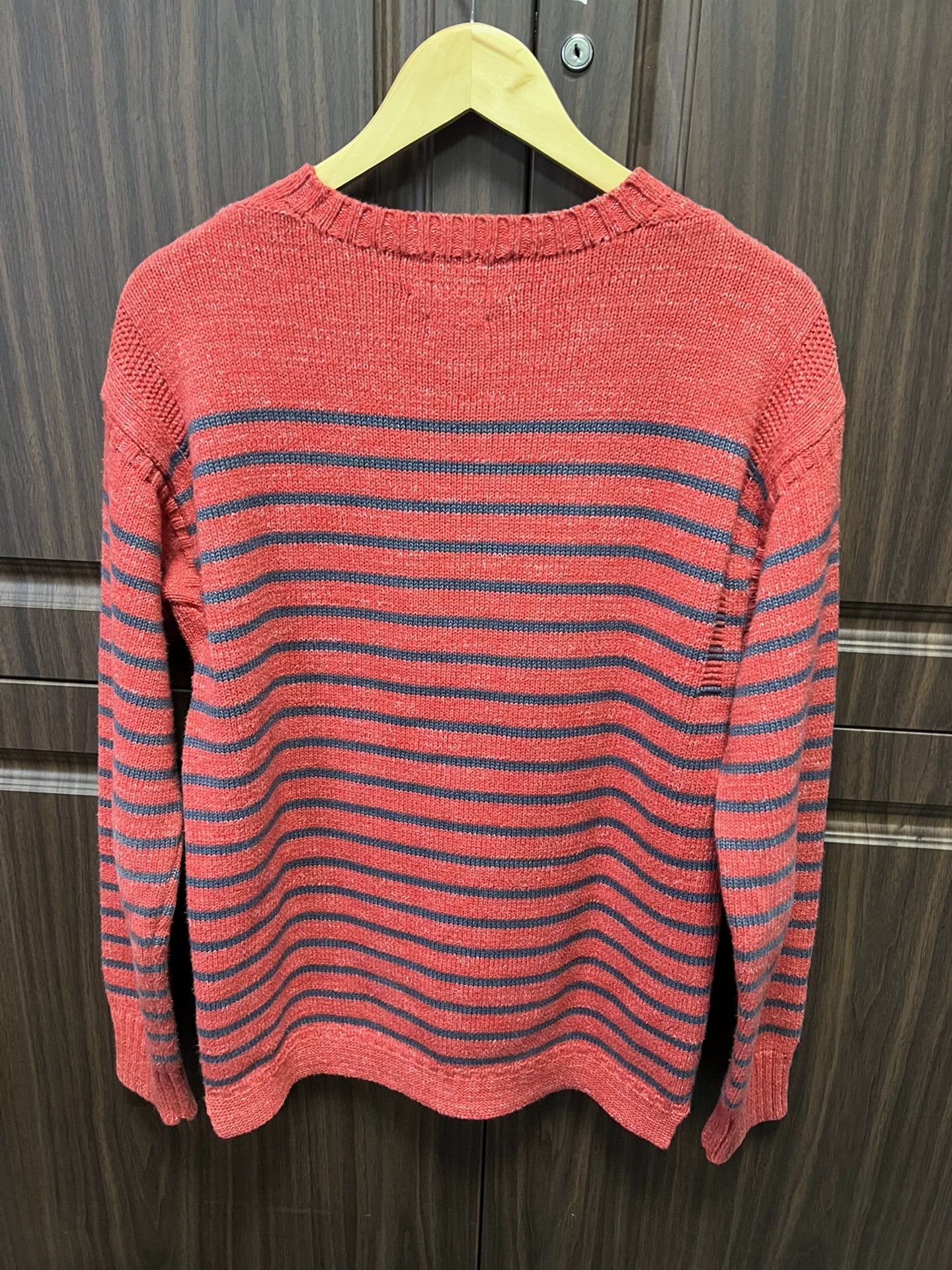 RRL Ralph Lauren rrl striped pullover sweater in red Size US S / EU 44-46 / 1 - 7 Thumbnail