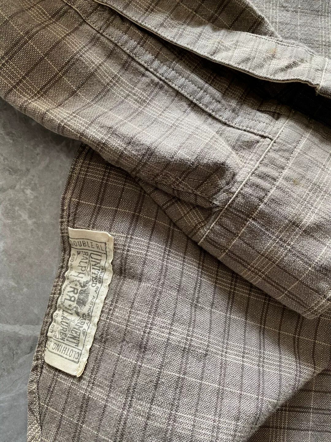 RRL Ralph Lauren RRL Long Sleeve Shirt in Brown Tones Size US XS / EU 42 / 0 - 4 Thumbnail