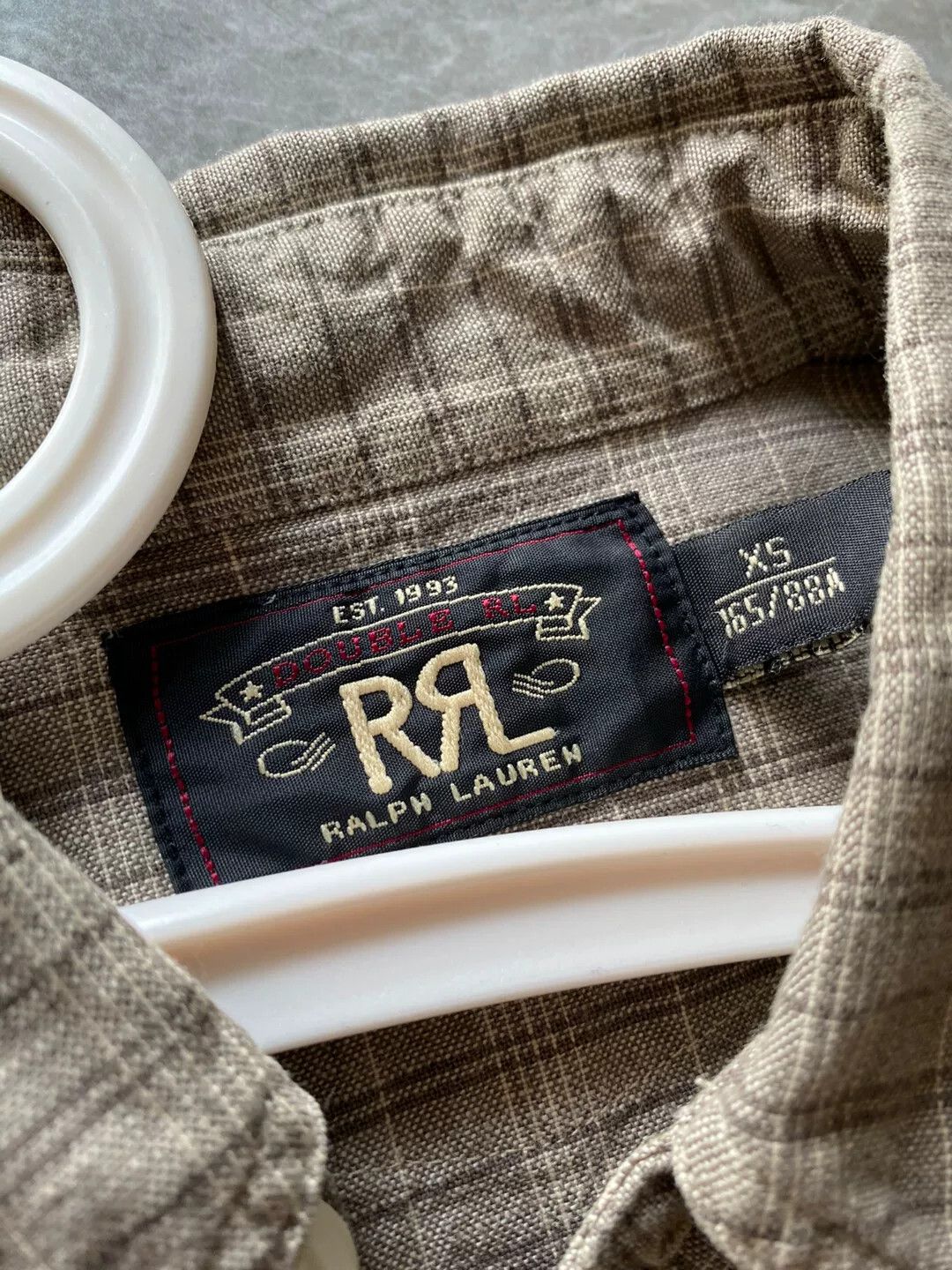 RRL Ralph Lauren RRL Long Sleeve Shirt in Brown Tones Size US XS / EU 42 / 0 - 3 Thumbnail