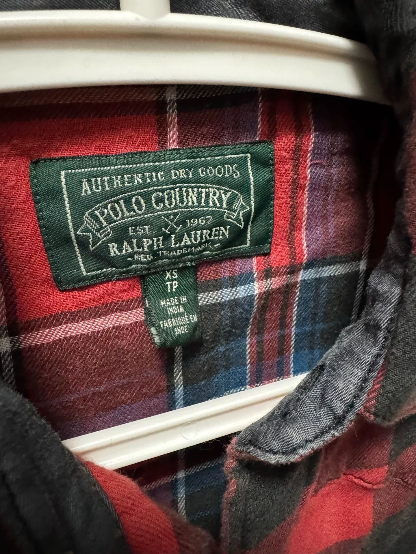 RRL Ralph Lauren red plaid western shirt by Polo RRL Size US XS / EU 42 / 0 - 3 Thumbnail