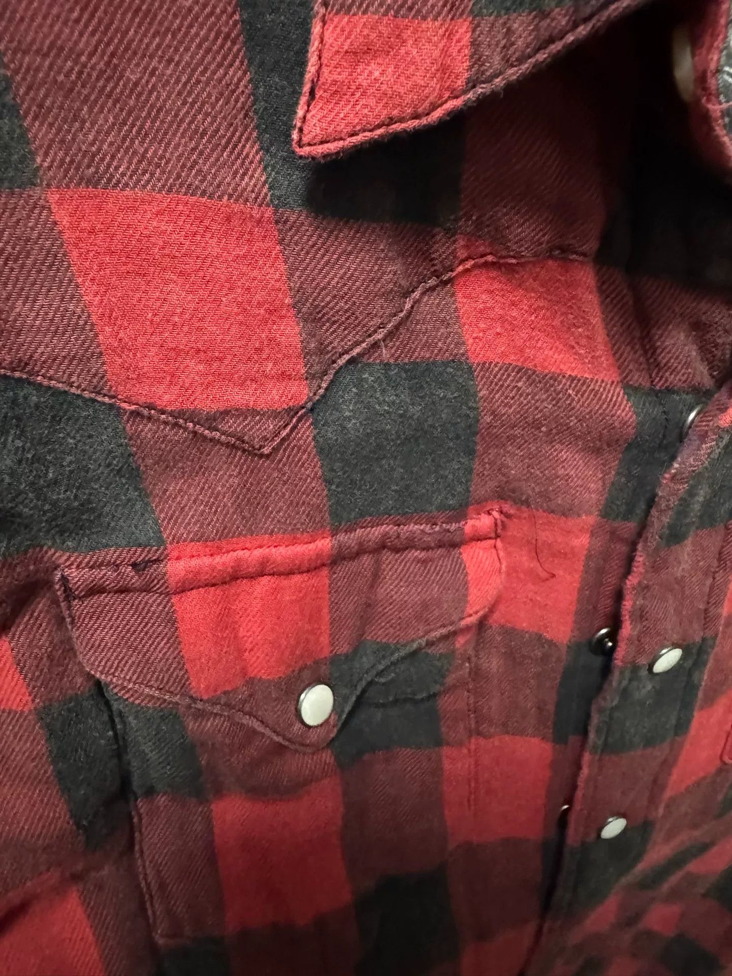 RRL Ralph Lauren red plaid western shirt by Polo RRL Size US XS / EU 42 / 0 - 2 Thumbnail