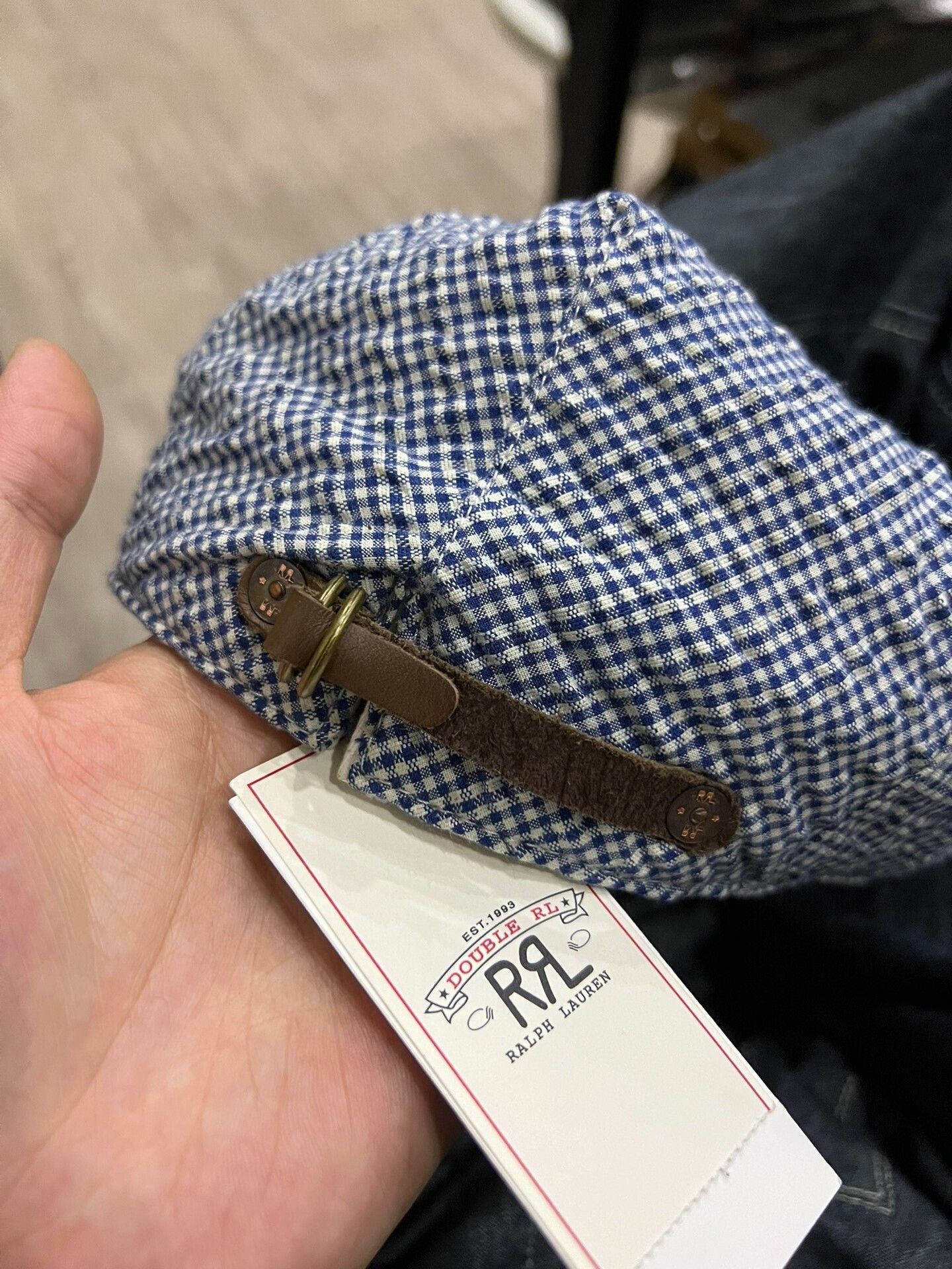 RRL Ralph Lauren RRL New Beret Cap for Head Size 58 Size ONE SIZE - 4 Thumbnail