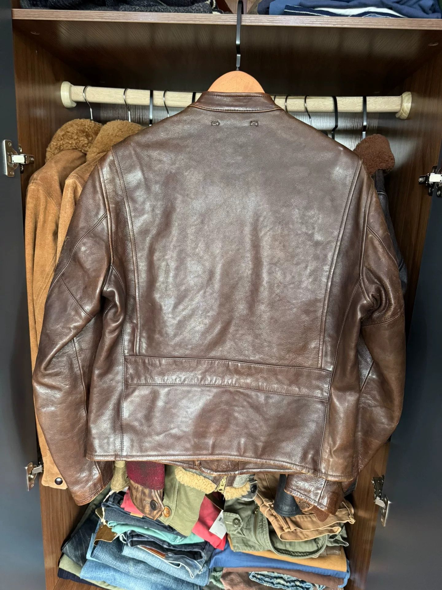 RRL Ralph Lauren RRL Leather Jacket with Slight Wear Size US M / EU 48-50 / 2 - 5 Thumbnail