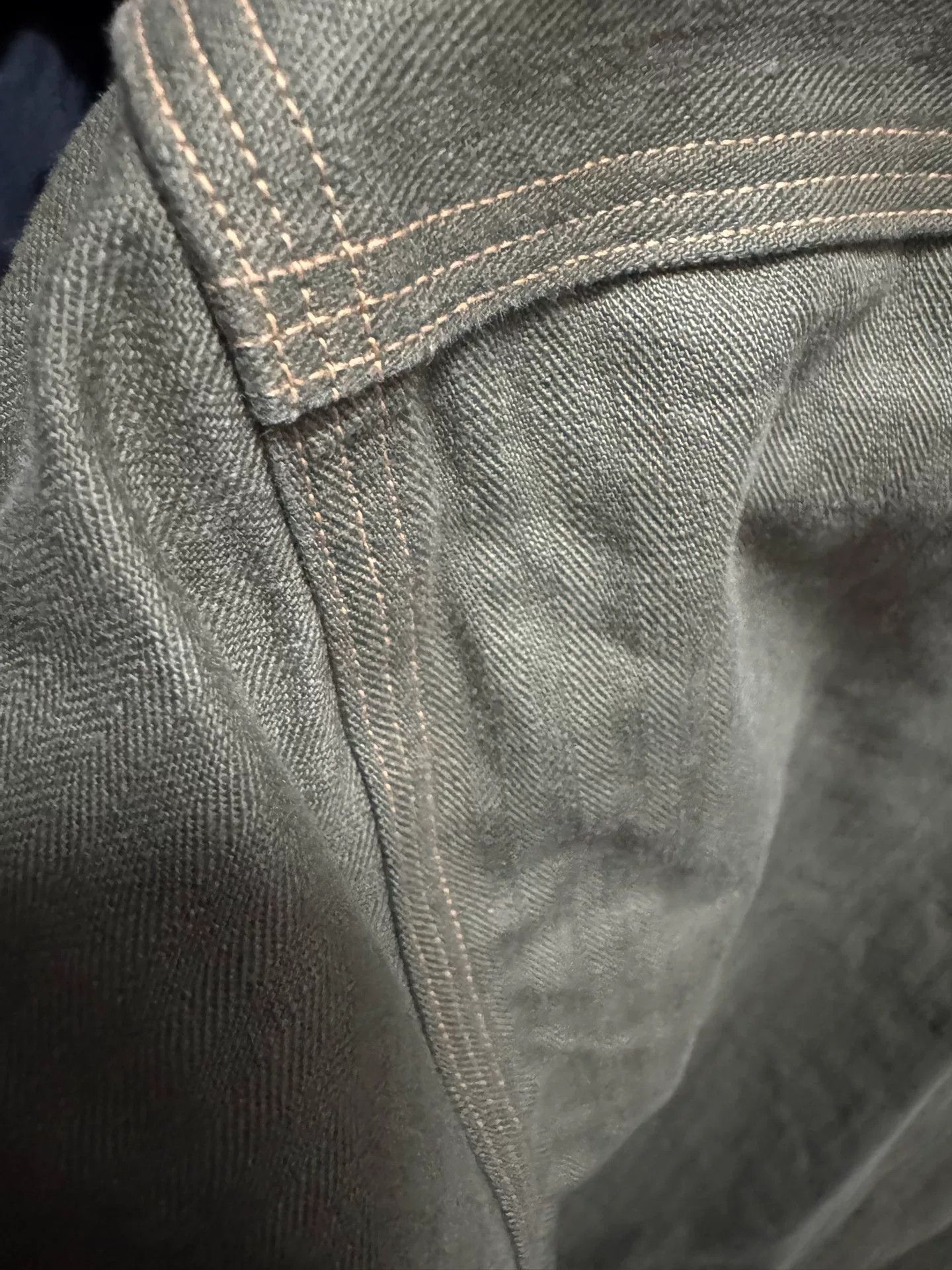 RRL Ralph Lauren nigel cabourn herringbone shirt in green Size US L / EU 52-54 / 3 - 5 Thumbnail