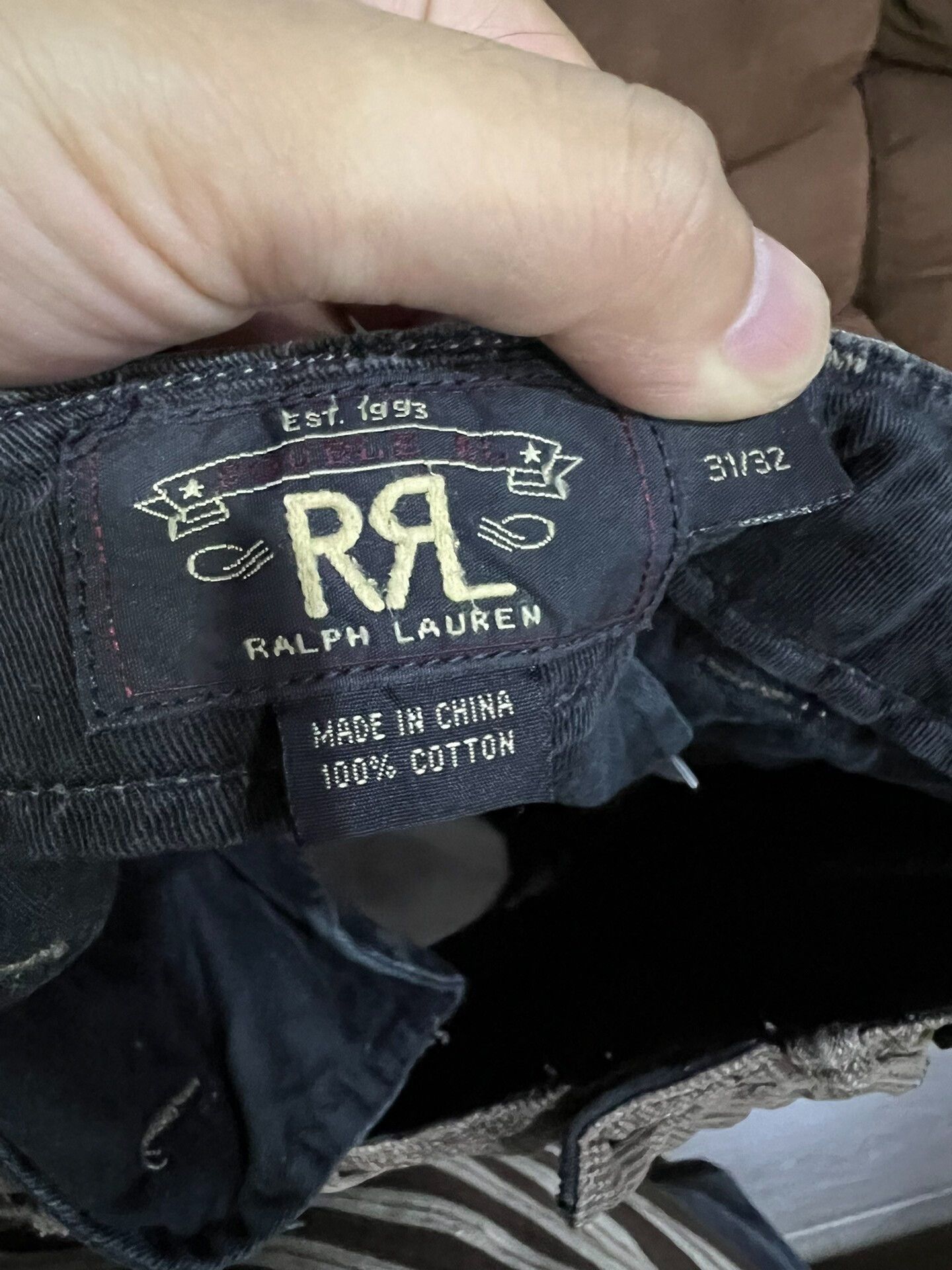 RRL Ralph Lauren RRL Vintage Long Pants in 31 Size Size US 31 - 4 Thumbnail