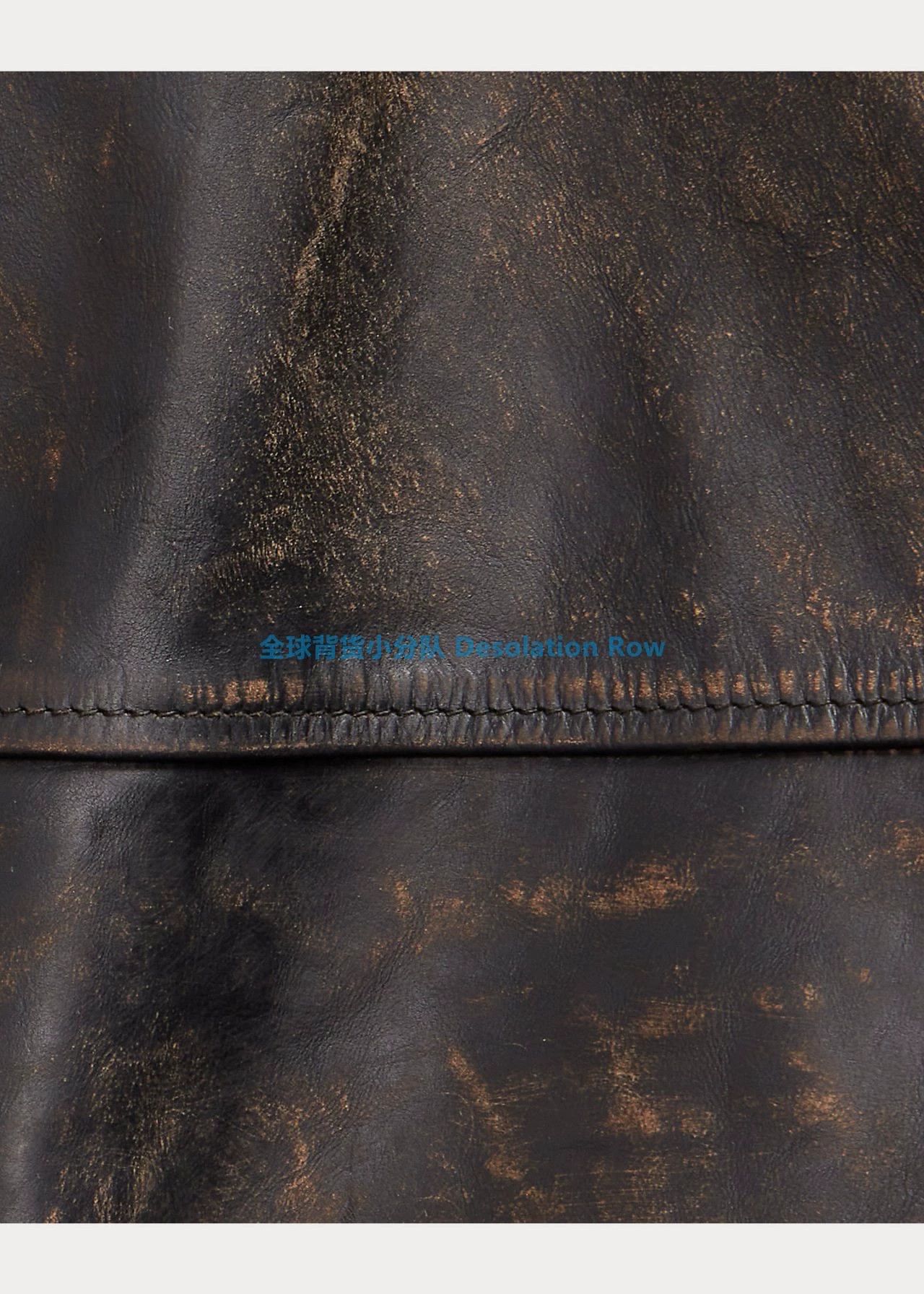 RRL Ralph Lauren vintage rrl leather baseball jacket Size US M / EU 48-50 / 2 - 5 Thumbnail
