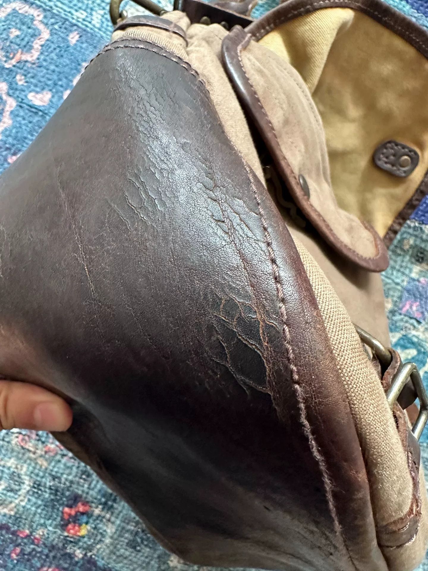 RRL Ralph Lauren rrl messenger bag with shoulder strap Size ONE SIZE - 8 Thumbnail