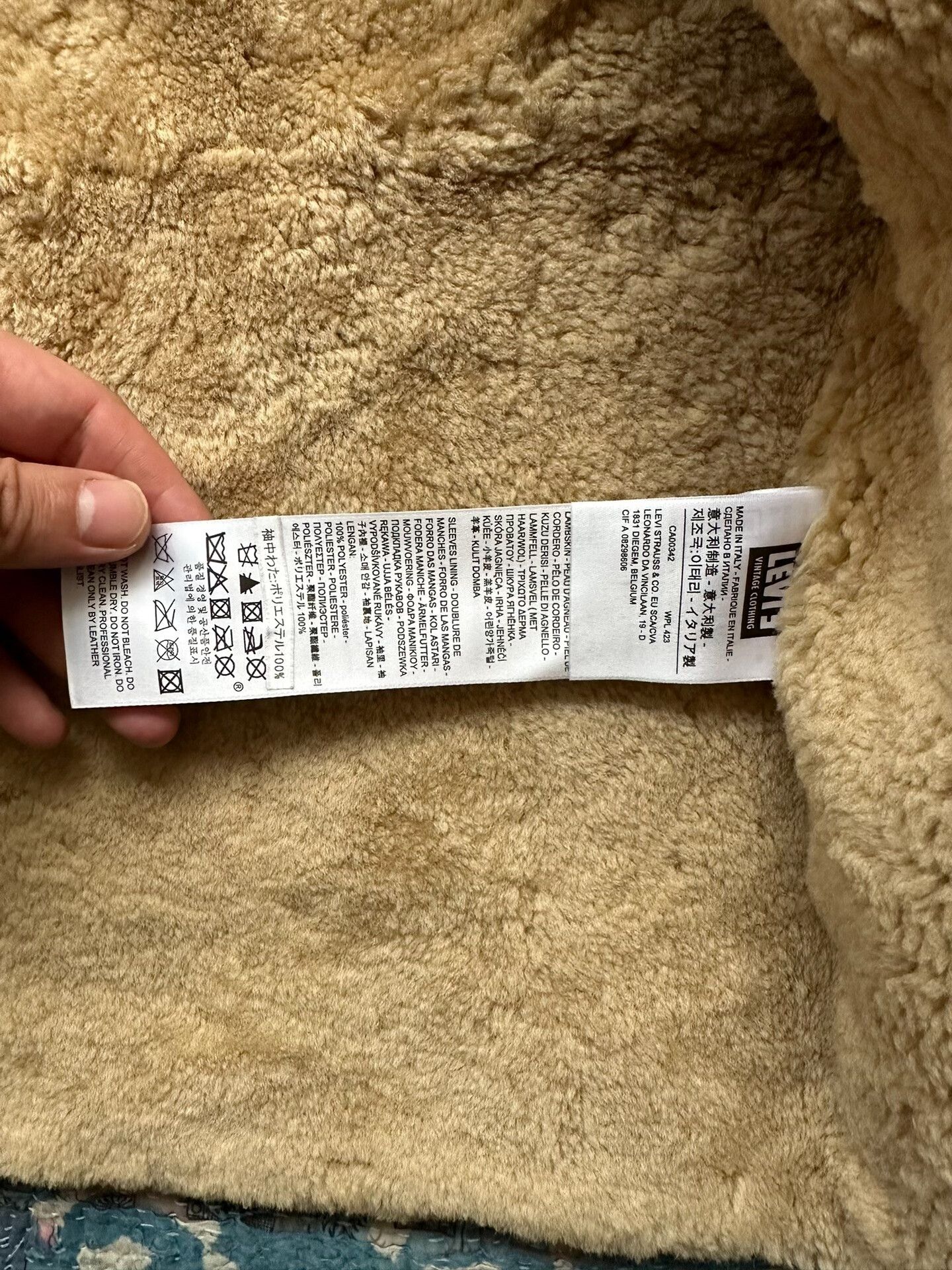 Levi's levis vintage suede shearling coat Size US S / EU 44-46 / 1 - 6 Thumbnail