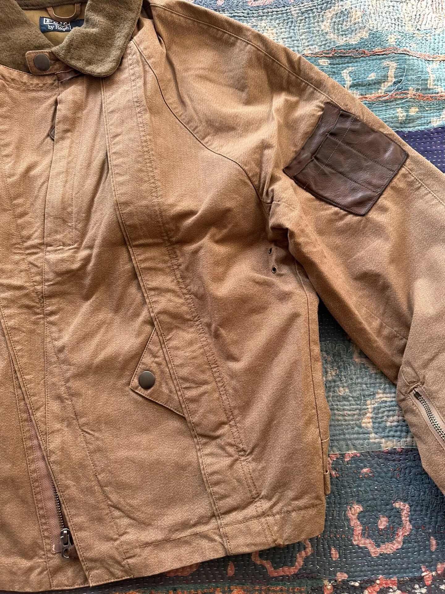 RRL Ralph Lauren ralph lauren military style patchwork jacket Size US L / EU 52-54 / 3 - 4 Thumbnail