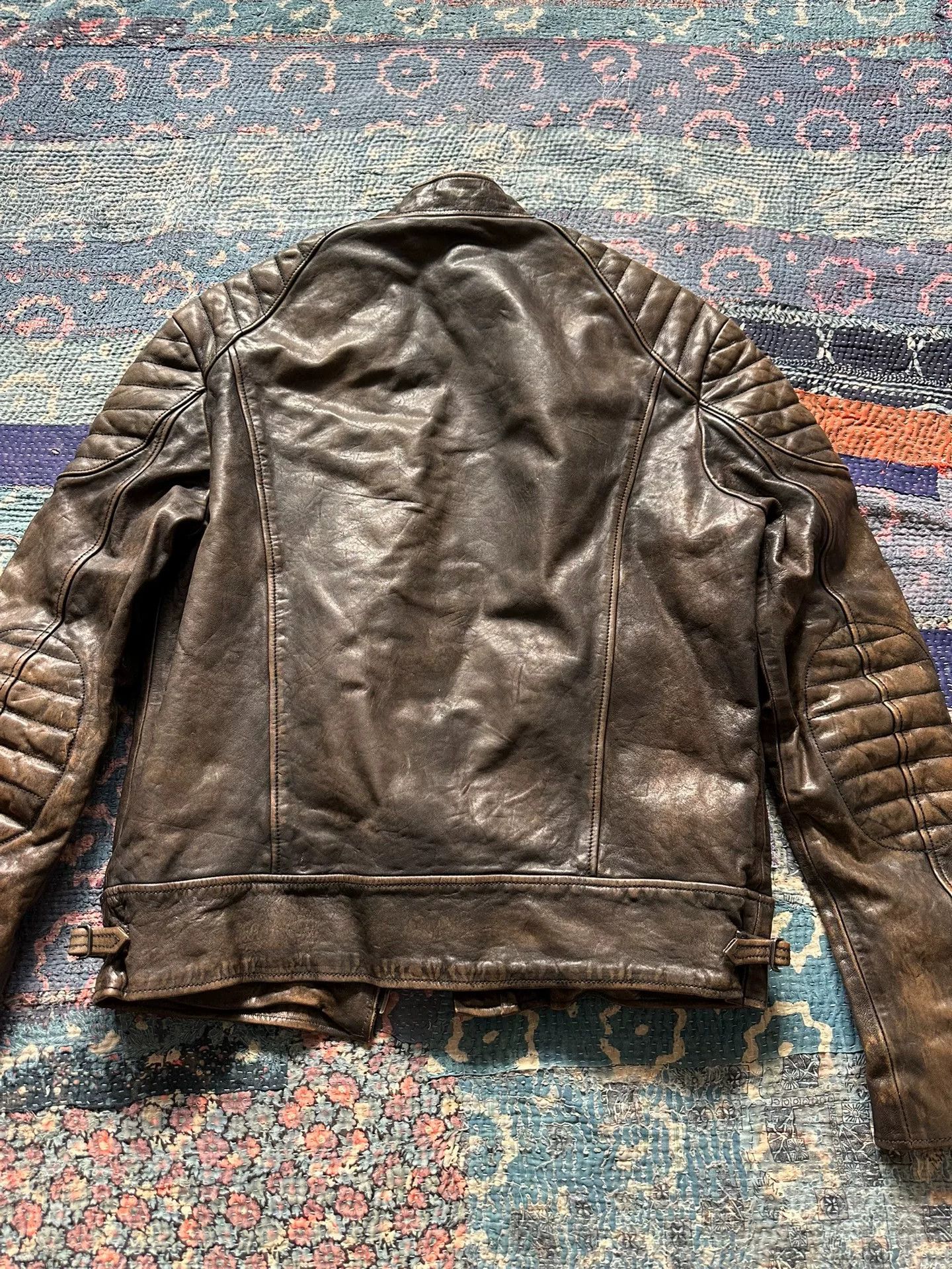 RRL Ralph Lauren raloh lauren motorcycle leather jacket Size US S / EU 44-46 / 1 - 2 Thumbnail