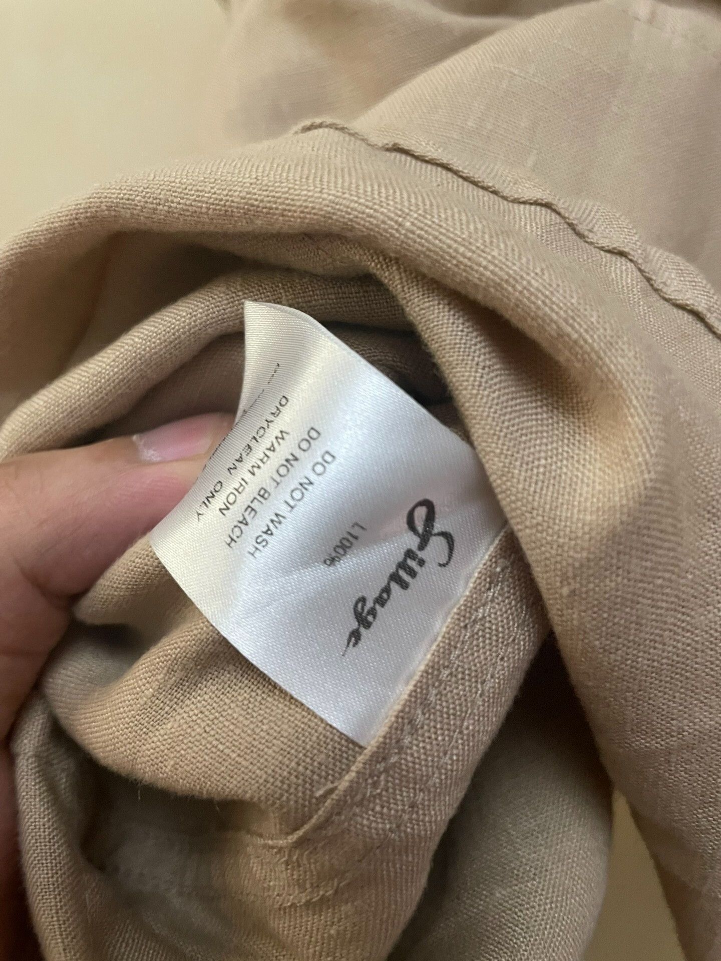 Sillage orange owl limited edition linen top Size M / US 6-8 / IT 42-44 - 8 Thumbnail