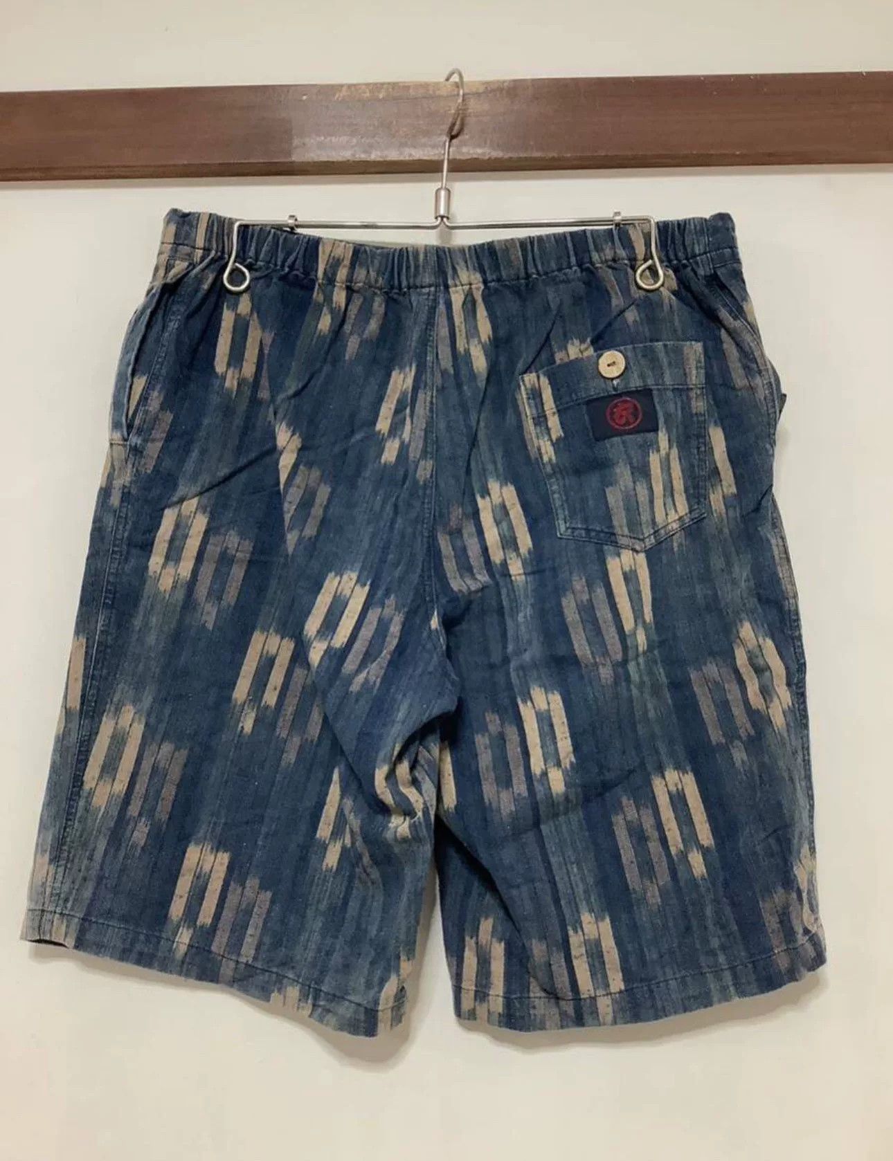 Kapital japanese kasuri cotton shorts for men Size US 26 / EU 42 - 2 Thumbnail