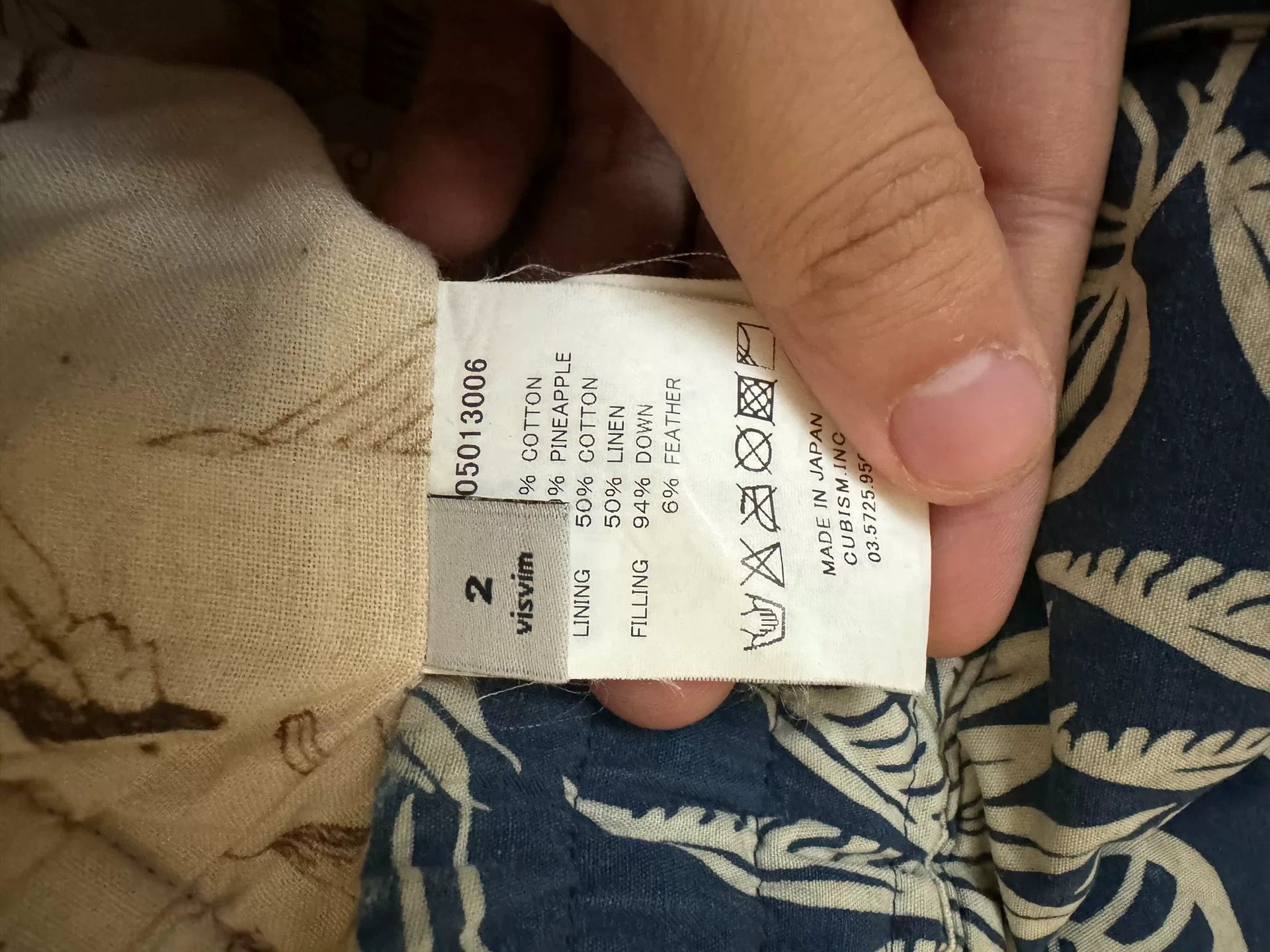 Visvim visvim insulator down vest in unique design Size US M / EU 48-50 / 2 - 7 Thumbnail