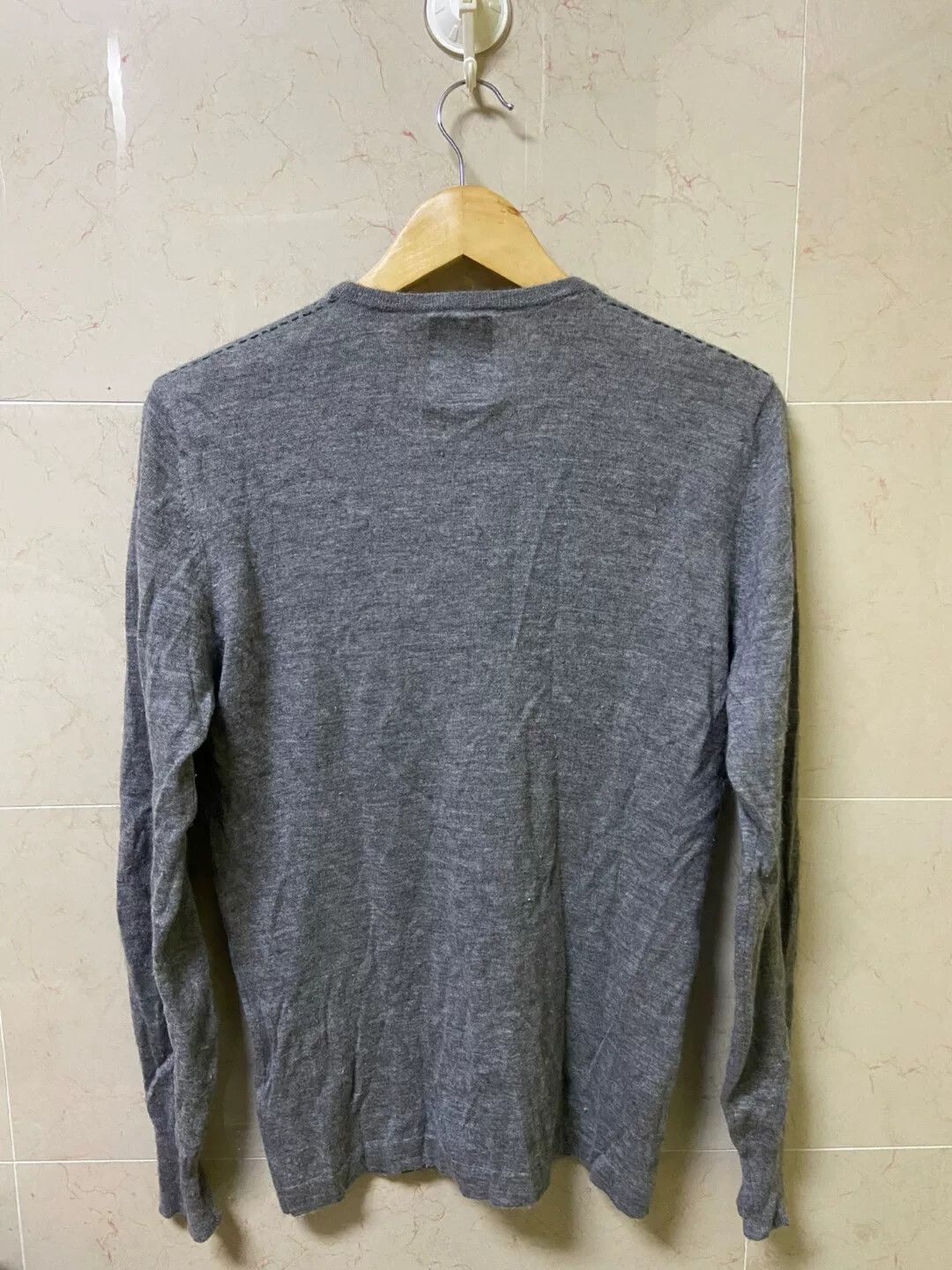 Visvim visvim gray crew fisherman cashmere sweater Size US L / EU 52-54 / 3 - 2 Thumbnail