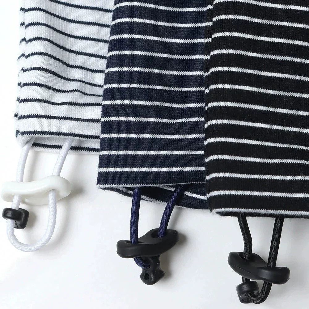 N.Hoolywood black striped balloon sleeve short t-shirt Size US L / EU 52-54 / 3 - 3 Thumbnail