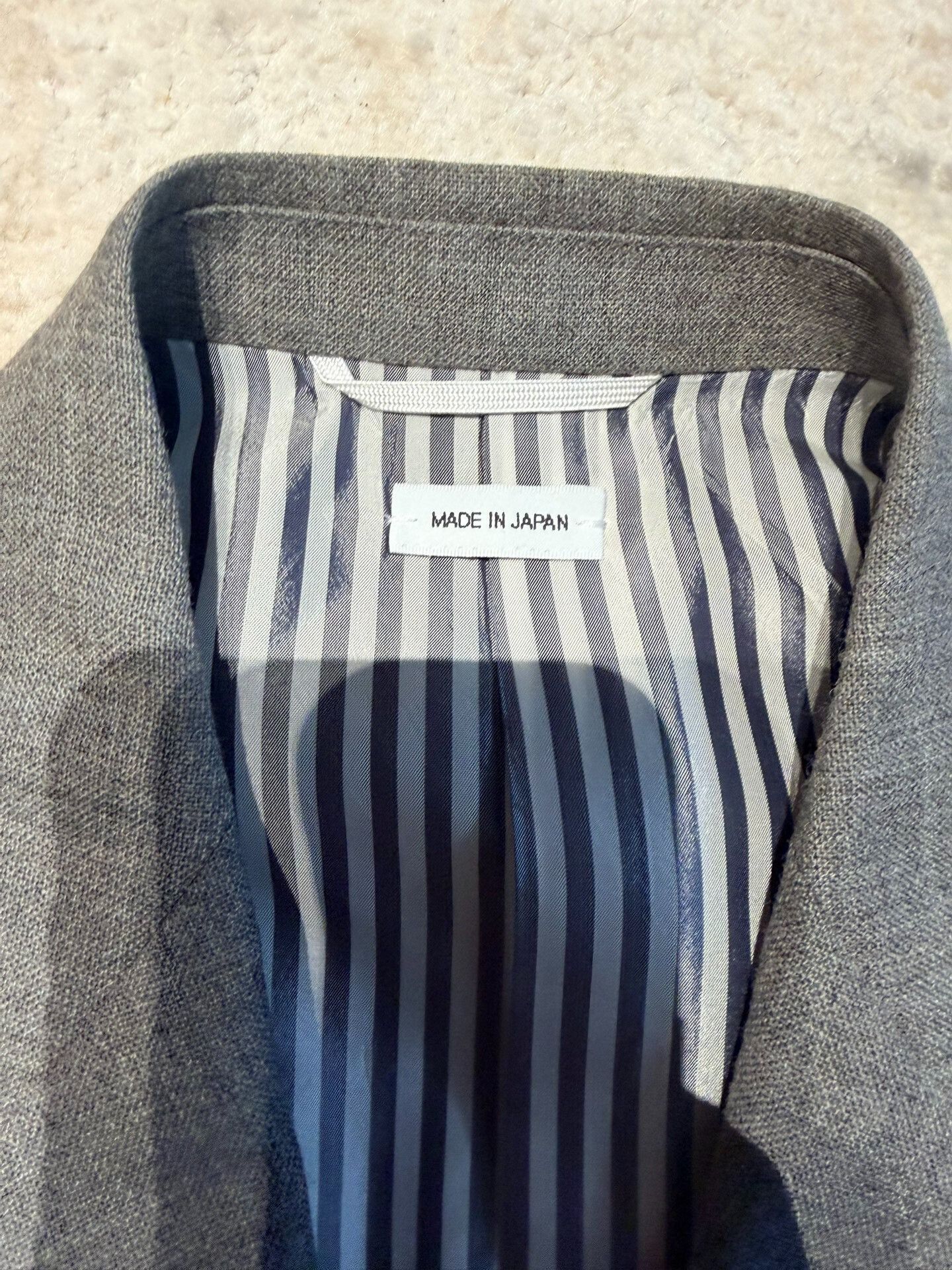 Thom Browne thom browne classic gray blazer with frayed edges Size US M / EU 48-50 / 2 - 3 Thumbnail