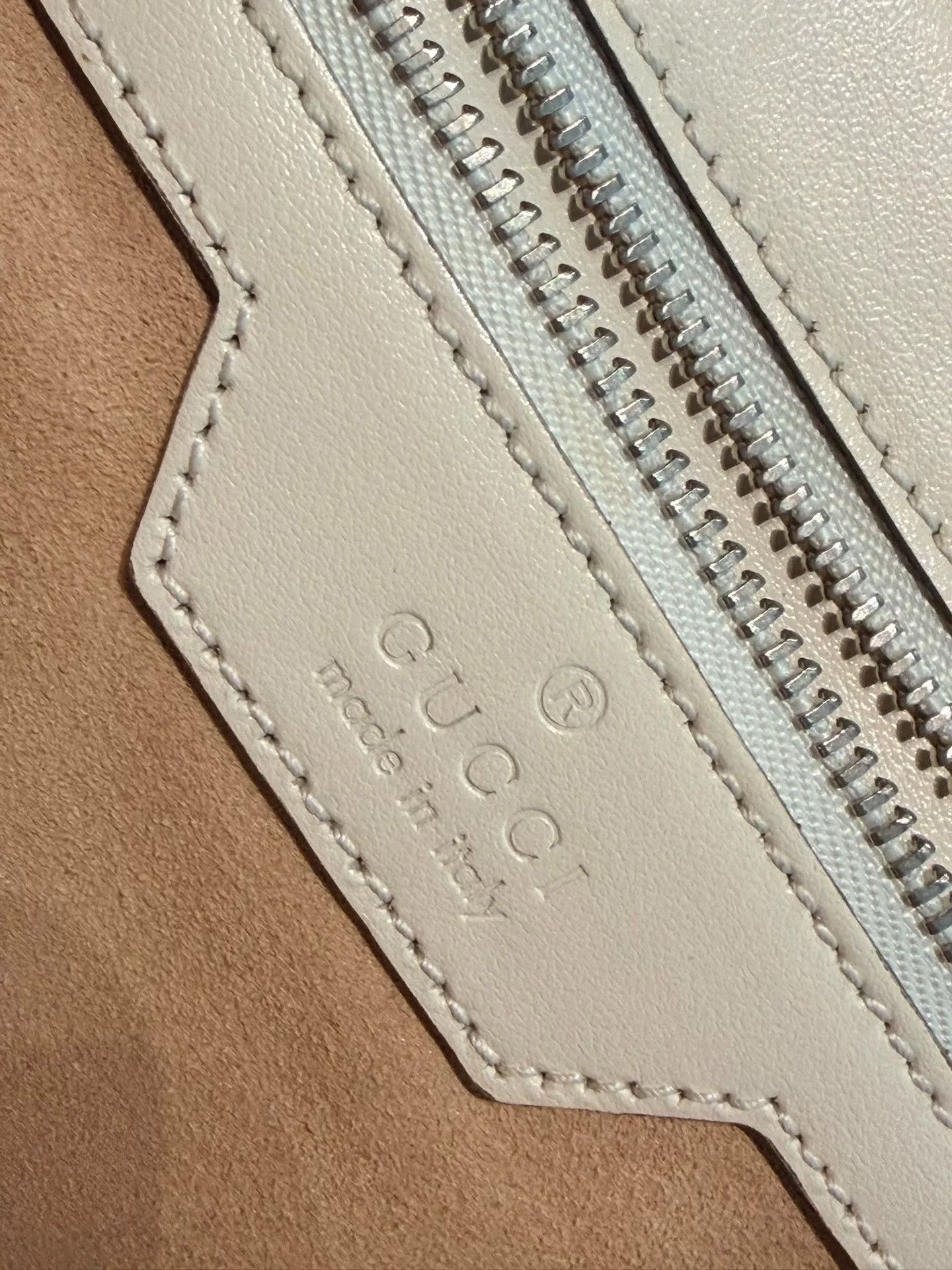 Gucci gucci marmont white chain bag with silver gg Size ONE SIZE - 9 Thumbnail
