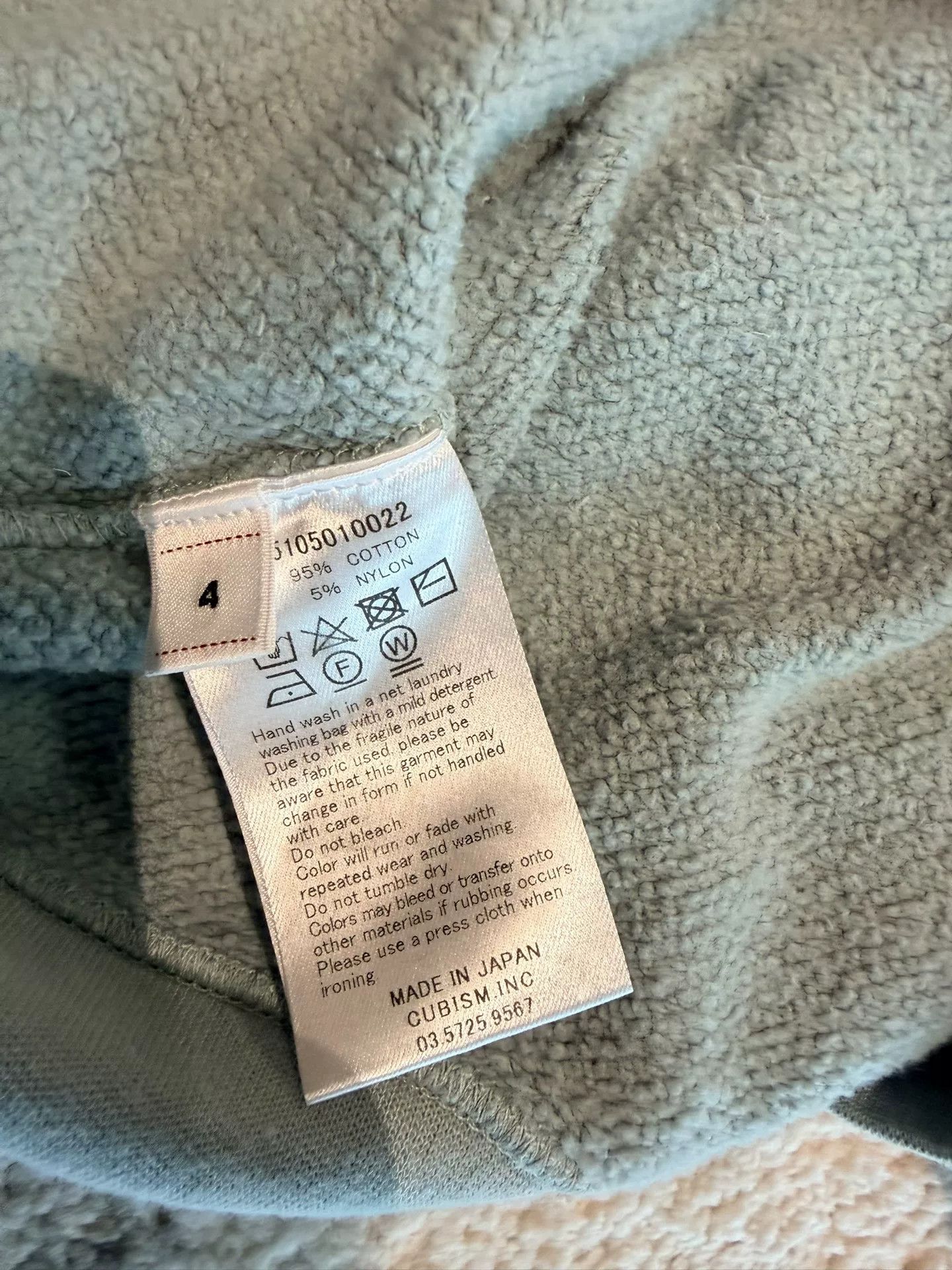 Visvim visvim jumbo sb sweat long sleeve hoodie Size US L / EU 52-54 / 3 - 5 Thumbnail