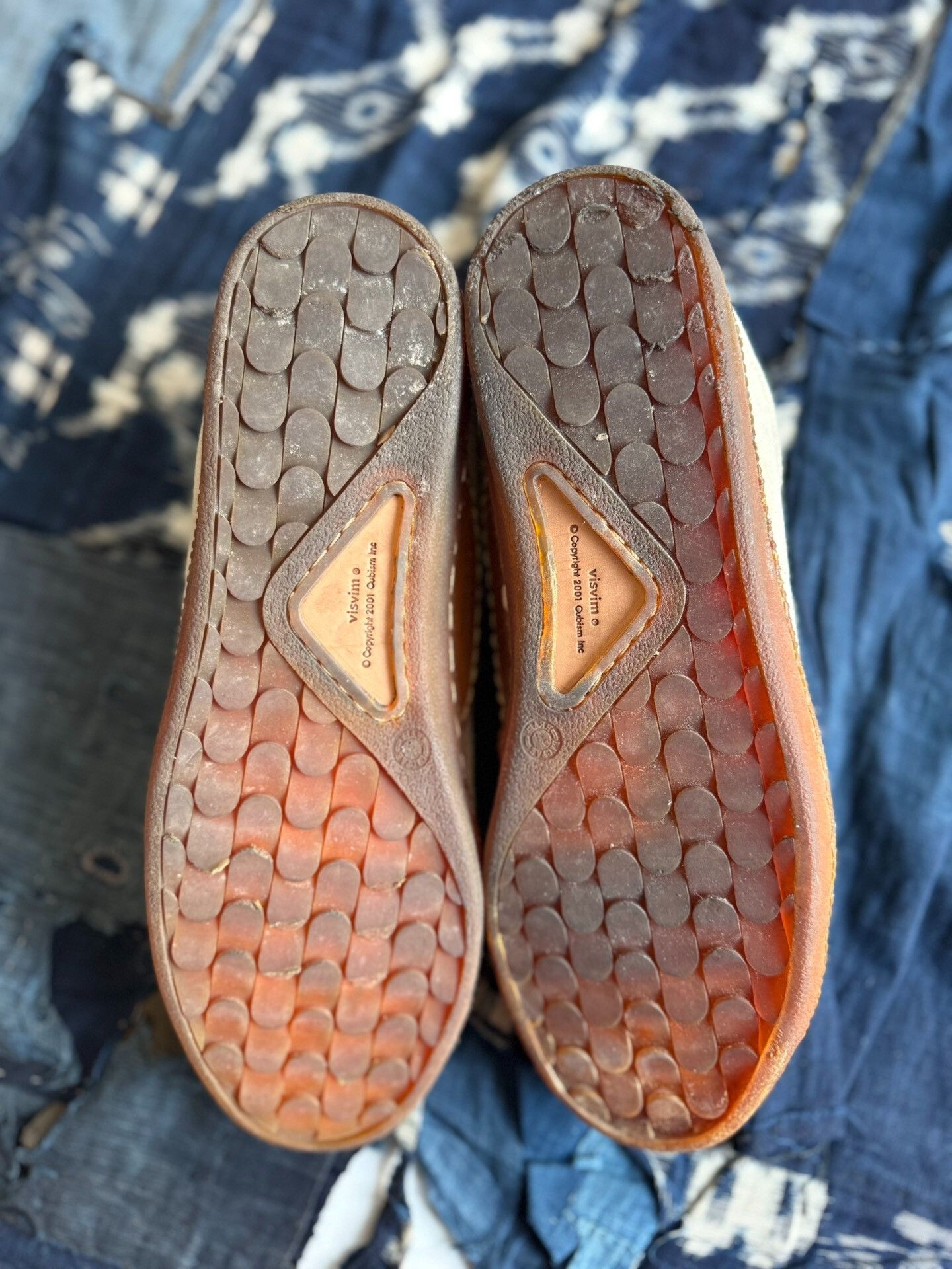 Visvim visvim foley folk sneakers in orange Size US 11 / EU 44 - 9 Thumbnail