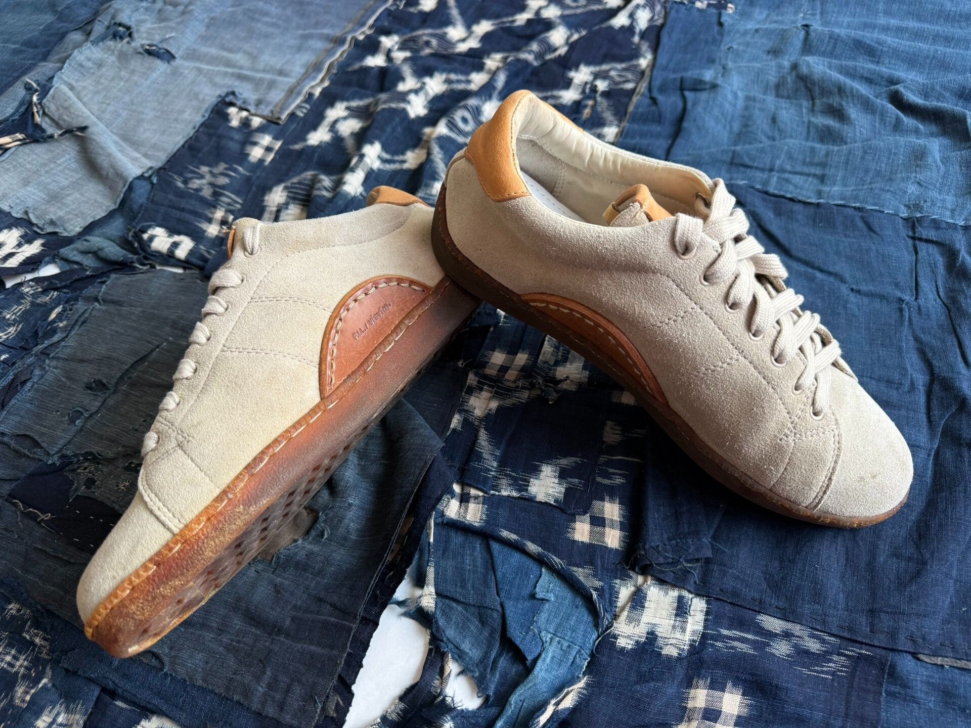 Visvim visvim foley folk sneakers in orange Size US 11 / EU 44 - 2 Thumbnail