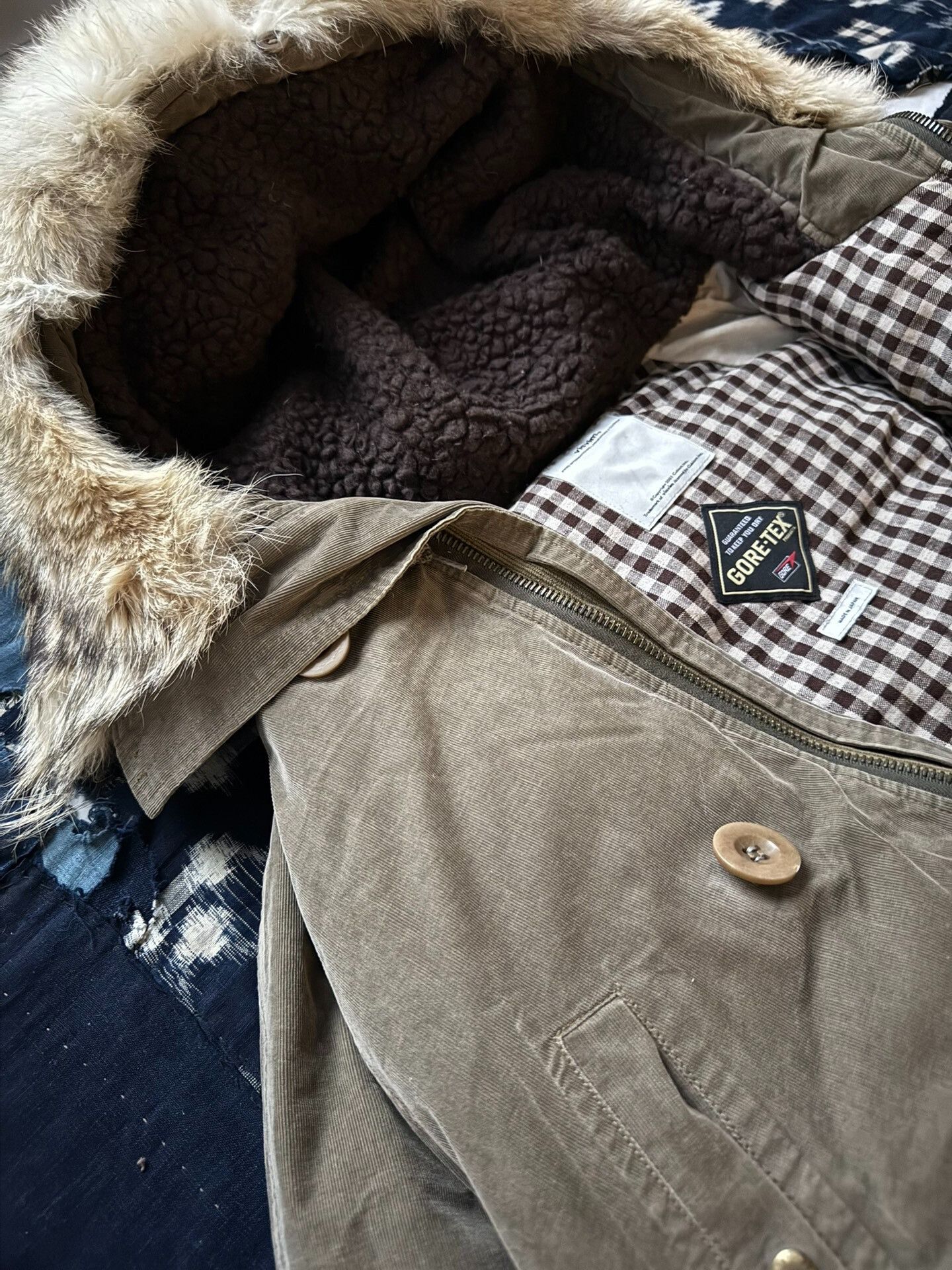 Visvim visvim valdez down jacket corduroy coat Size US L / EU 52-54 / 3 - 5 Thumbnail