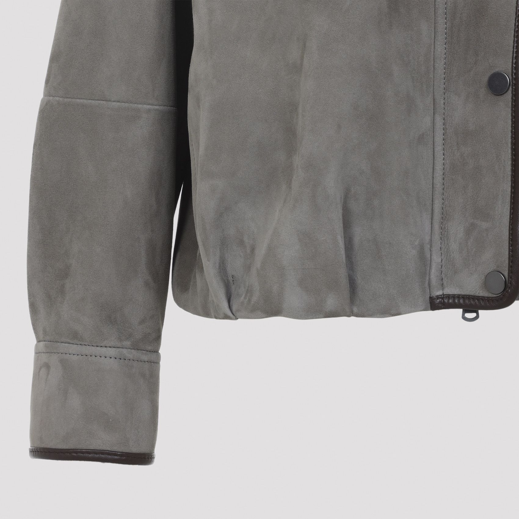 Brunello Cucinelli Brunello Cucinelli Suede Jacket Size M / US 6-8 / IT 42-44 - 3 Thumbnail