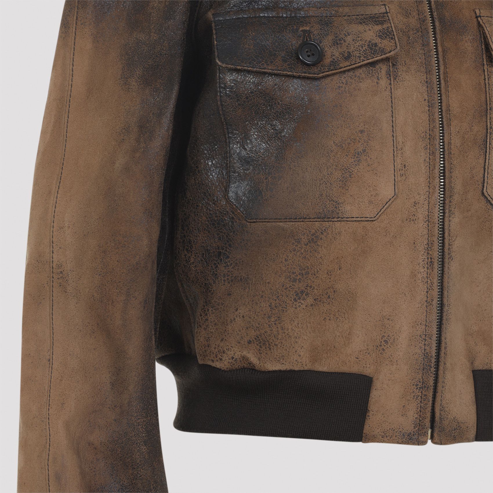 Miu Miu Miu Miu Lamb Leather Jacket Size M / US 6-8 / IT 42-44 - 3 Thumbnail